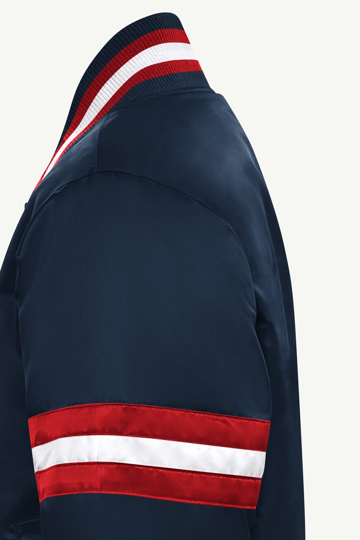 YOUTH BOSTON RED SOX COURTSIDE JR SATIN VARSITY JACKET View 4 YOUTH BOSTON RED SOX COURTSIDE JR SATIN VARSITY JACKET View 4