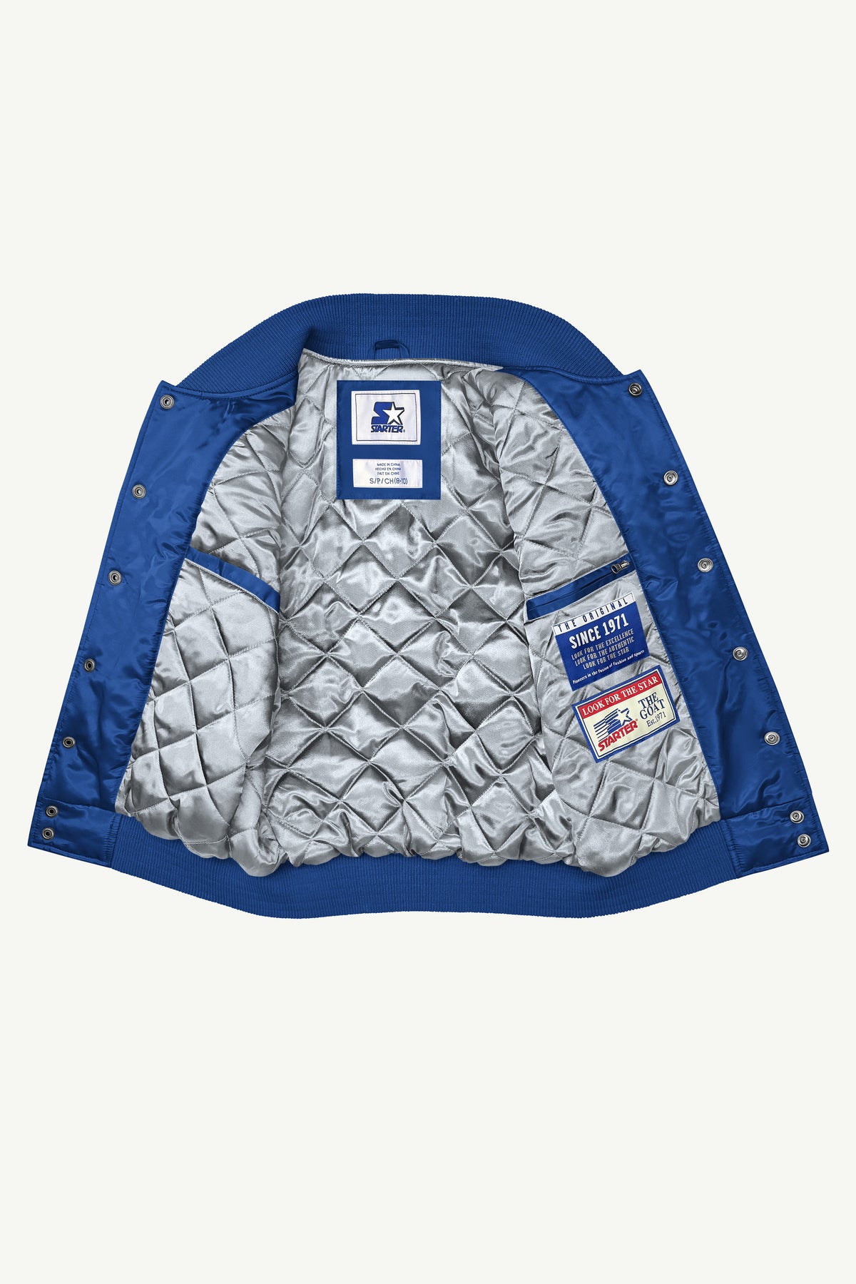 YOUTH LOS ANGELES DODGERS COURTSIDE JR SATIN VARSITY JACKET View 6 YOUTH LOS ANGELES DODGERS COURTSIDE JR SATIN VARSITY JACKET View 6