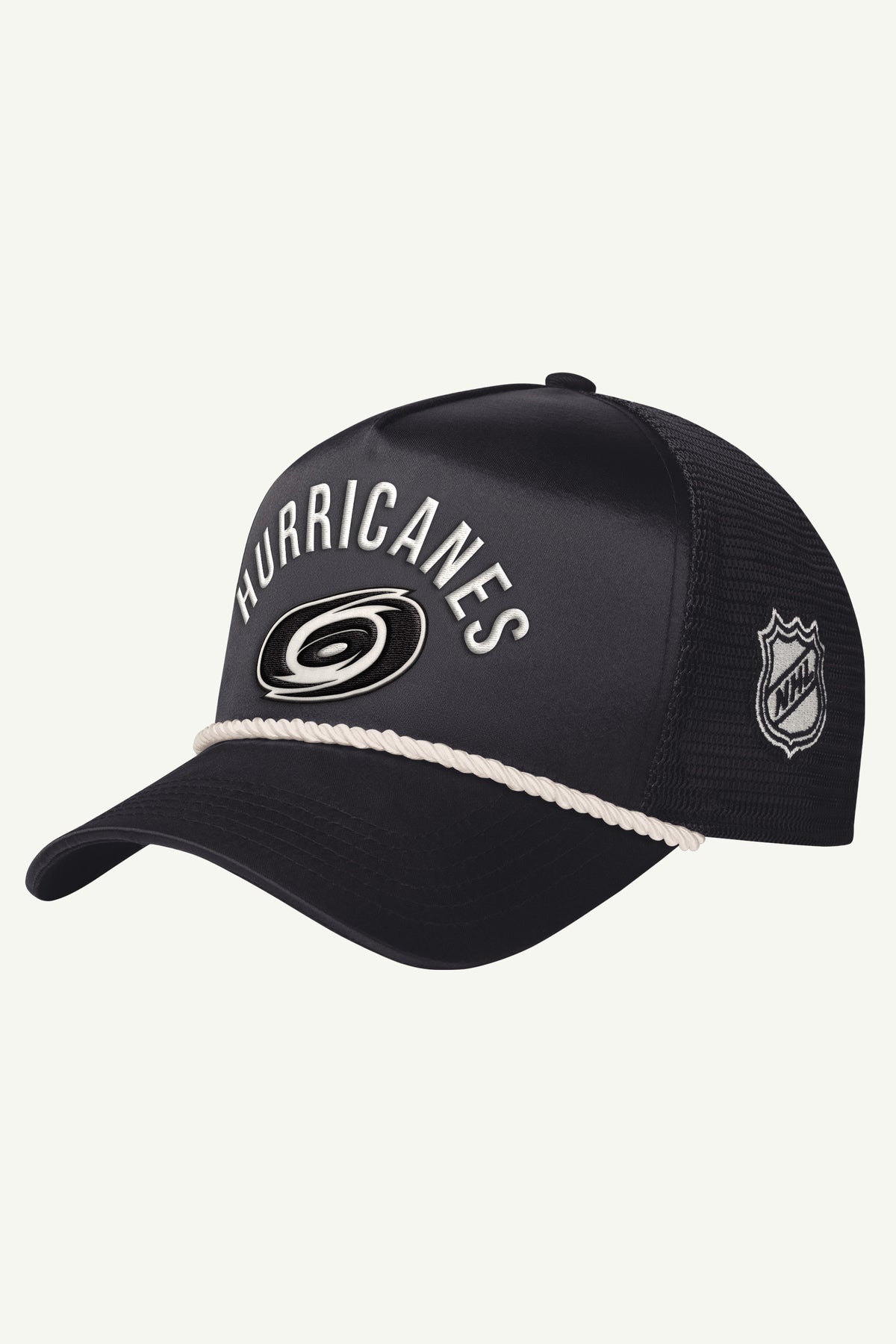MENS CAROLINA HURRICANES SATIN 5-STAR TRAILER HAT View 1 MENS CAROLINA HURRICANES SATIN 5-STAR TRAILER HAT View 1