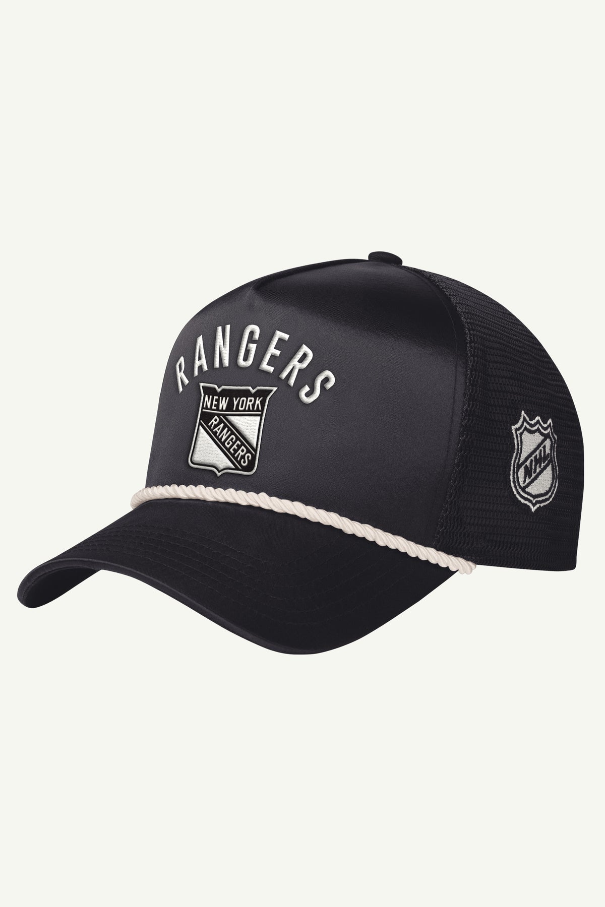 MENS NEW YORK RANGERS SATIN 5-STAR TRAILER HAT View 1 MENS NEW YORK RANGERS SATIN 5-STAR TRAILER HAT View 1