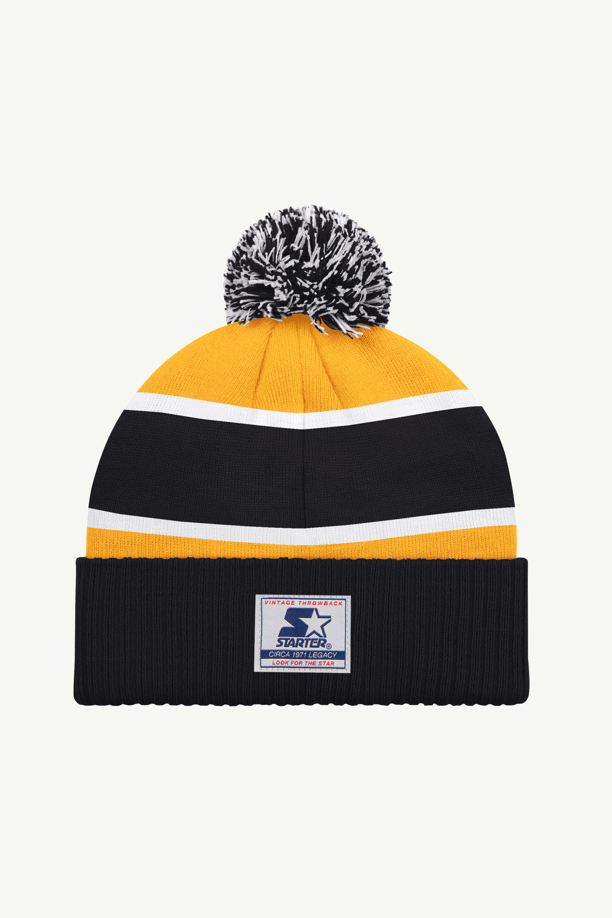 BOSTON BRUINS POM BEANIE View 2 | Accessories BOSTON BRUINS POM BEANIE View 2 | Accessories