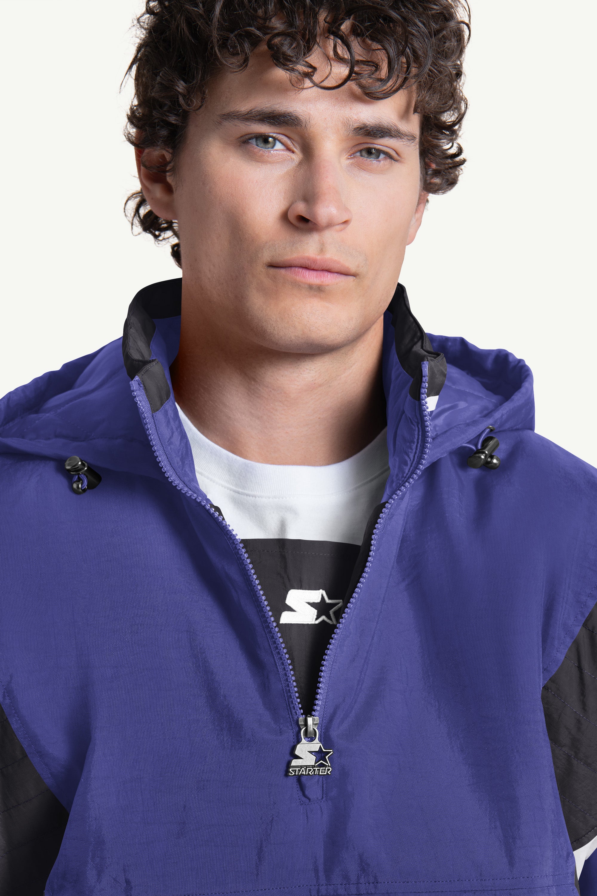 MENS BALTIMORE RAVENS CRINKLE POPOVER View 4 MENS BALTIMORE RAVENS CRINKLE POPOVER View 4