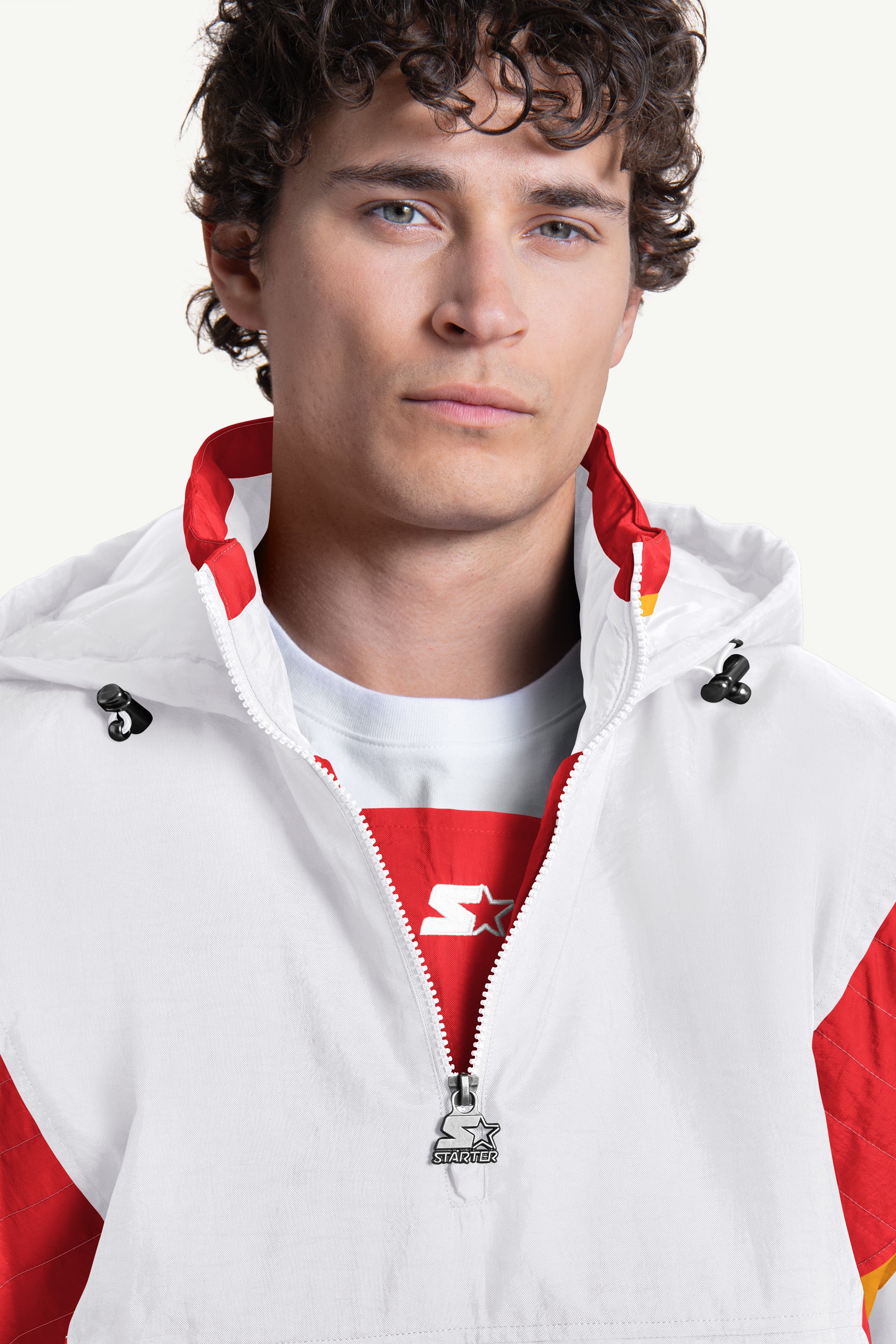 MENS KANSAS CITY CHIEFS CRINKLE POPOVER View 4 MENS KANSAS CITY CHIEFS CRINKLE POPOVER View 4