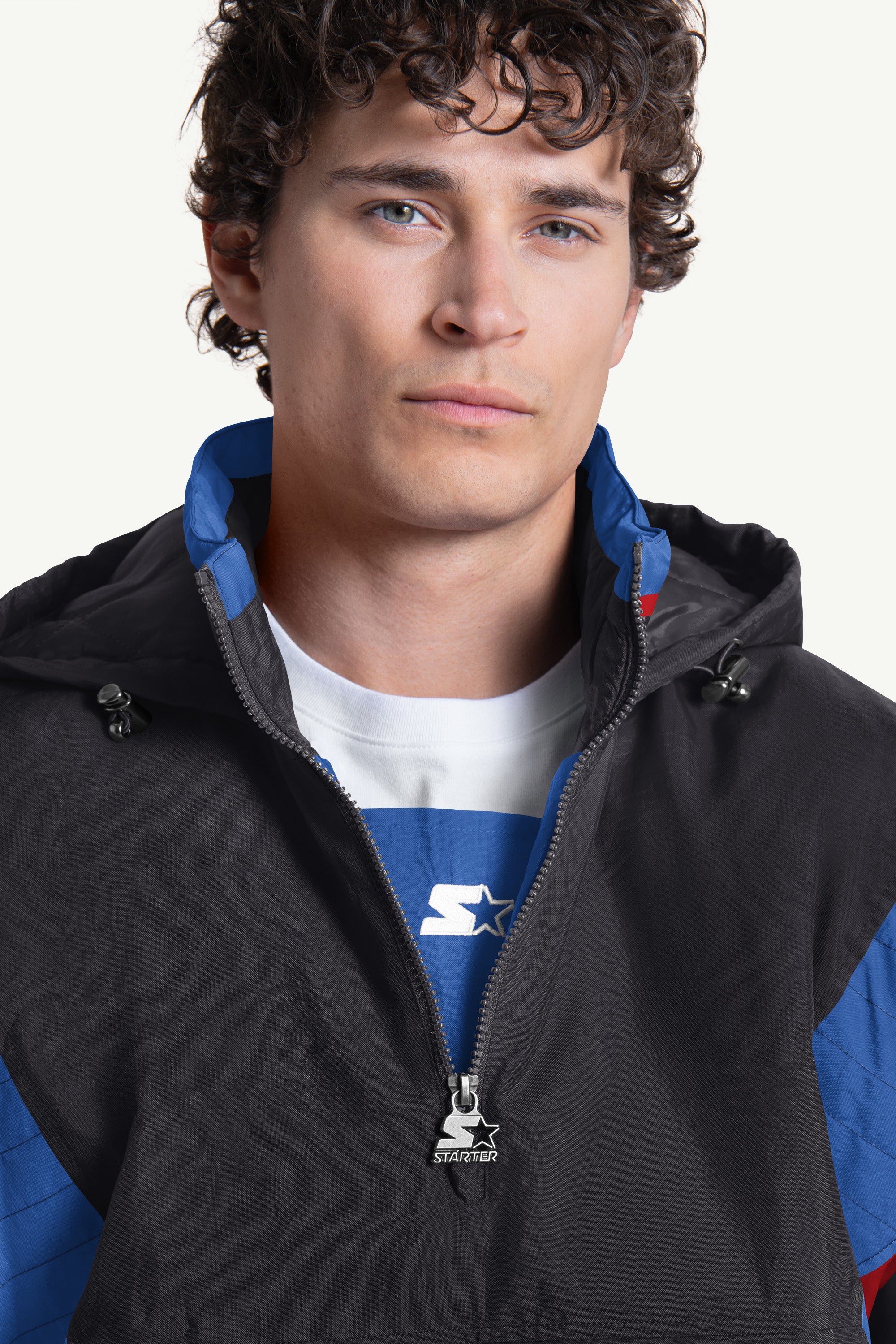 MENS NEW YORK GIANTS CRINKLE POPOVER View 4 MENS NEW YORK GIANTS CRINKLE POPOVER View 4