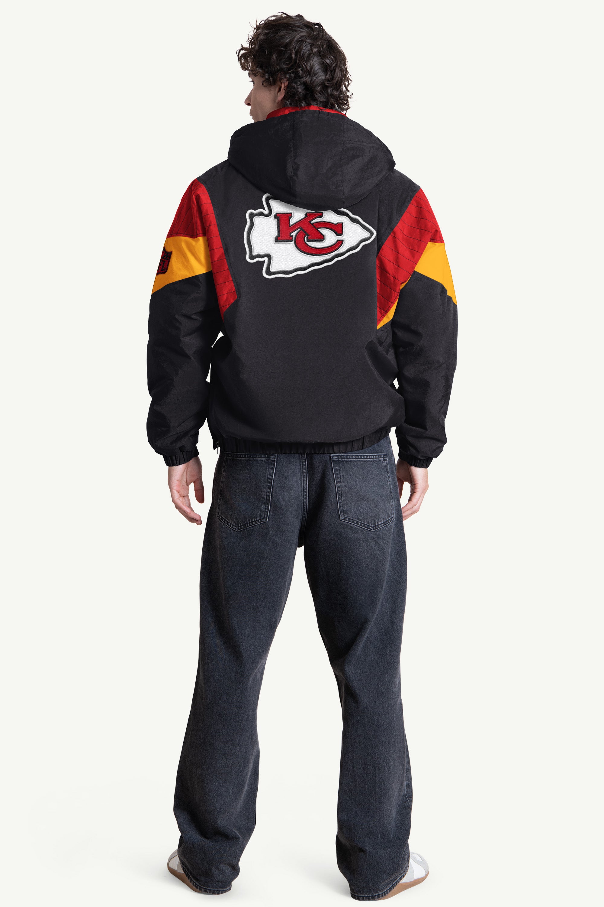 MENS KANSAS CITY CHIEFS CRINKLE POPOVER View 2 | Kansas City Chiefs MENS KANSAS CITY CHIEFS CRINKLE POPOVER View 2 | Kansas City Chiefs