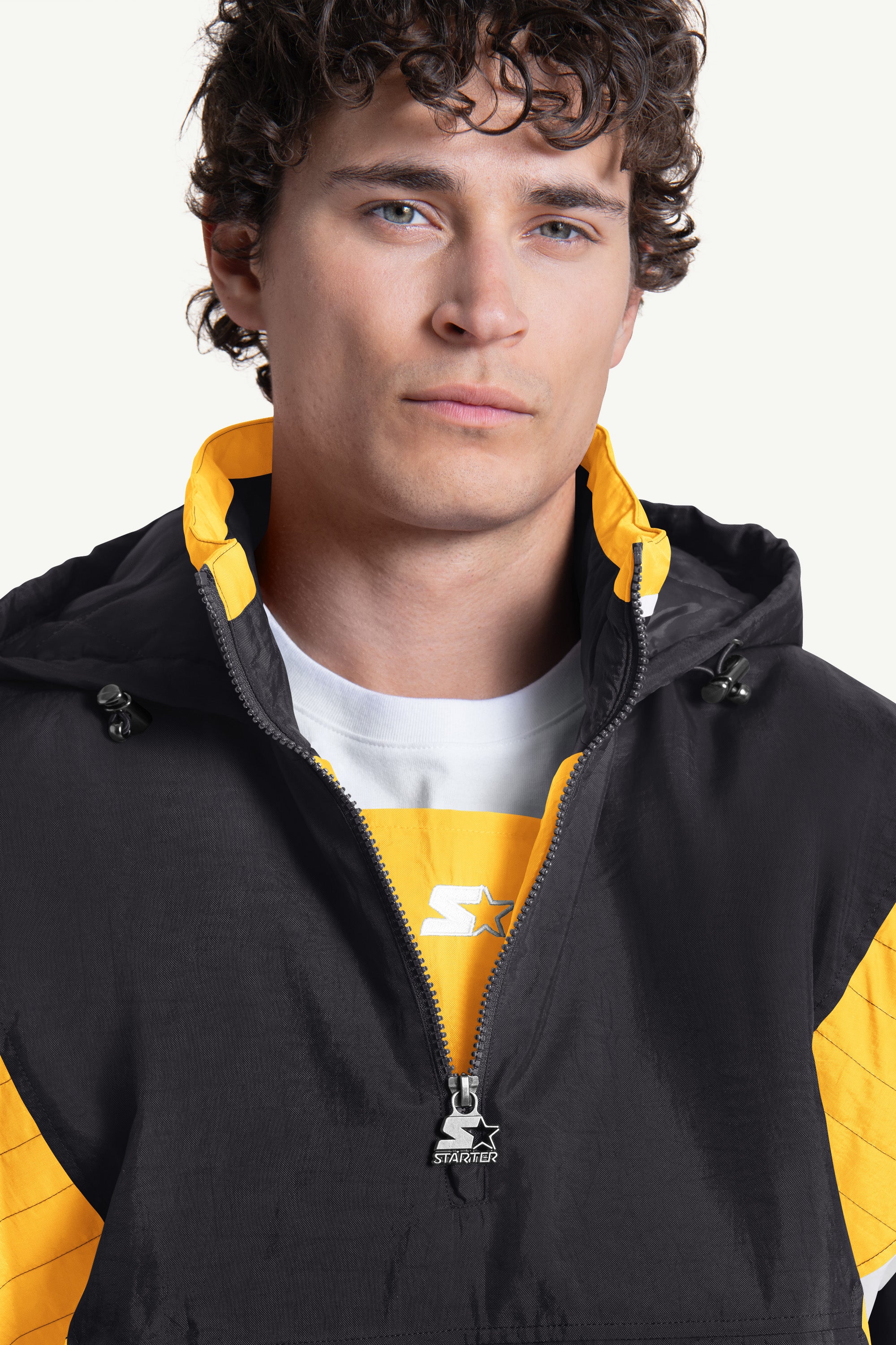 MENS PITTSBURGH STEELERS CRINKLE POPOVER View 4 MENS PITTSBURGH STEELERS CRINKLE POPOVER View 4
