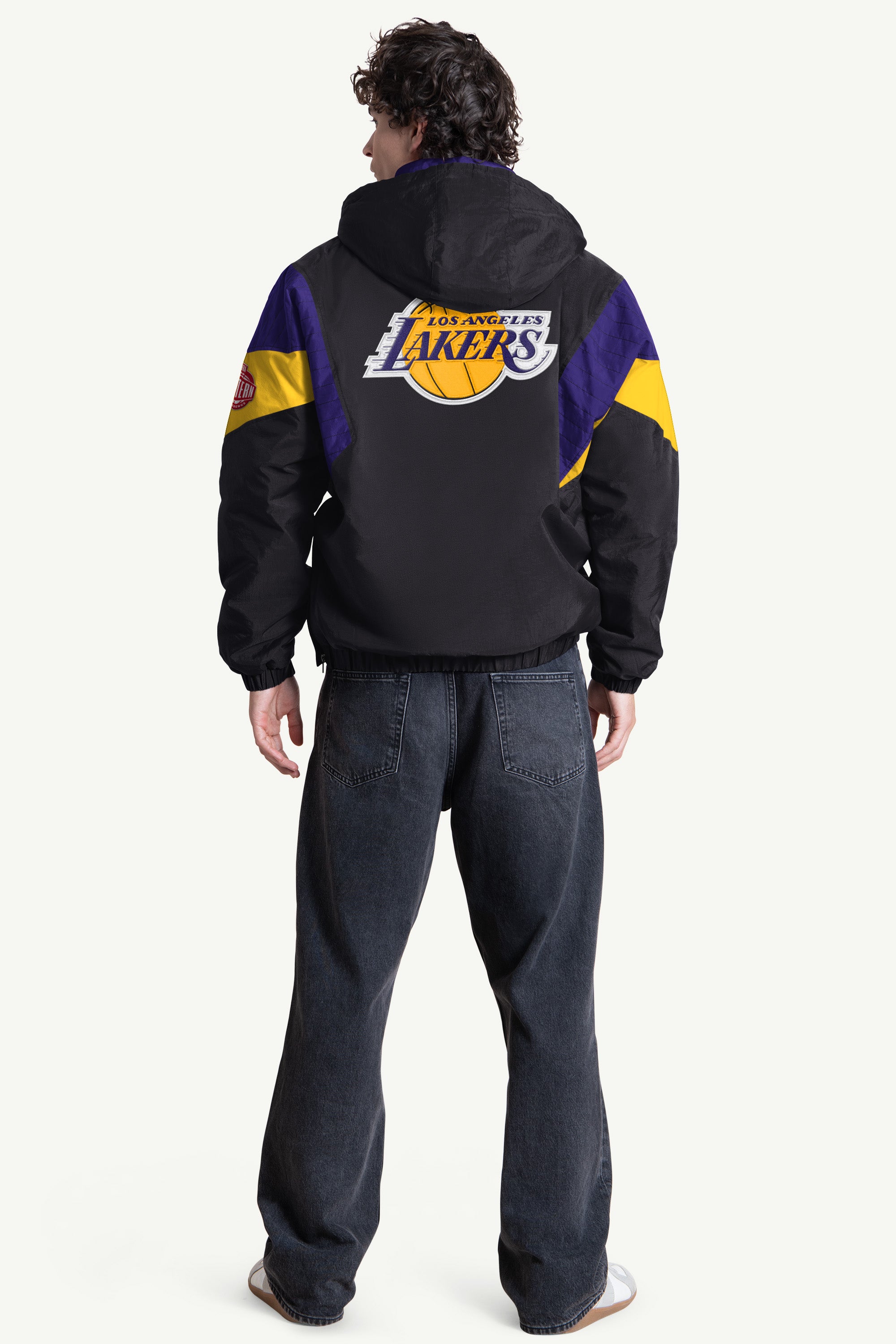 MENS LA LAKERS CRINKLE POPOVER View 2 | Los Angeles Lakers MENS LA LAKERS CRINKLE POPOVER View 2 | Los Angeles Lakers