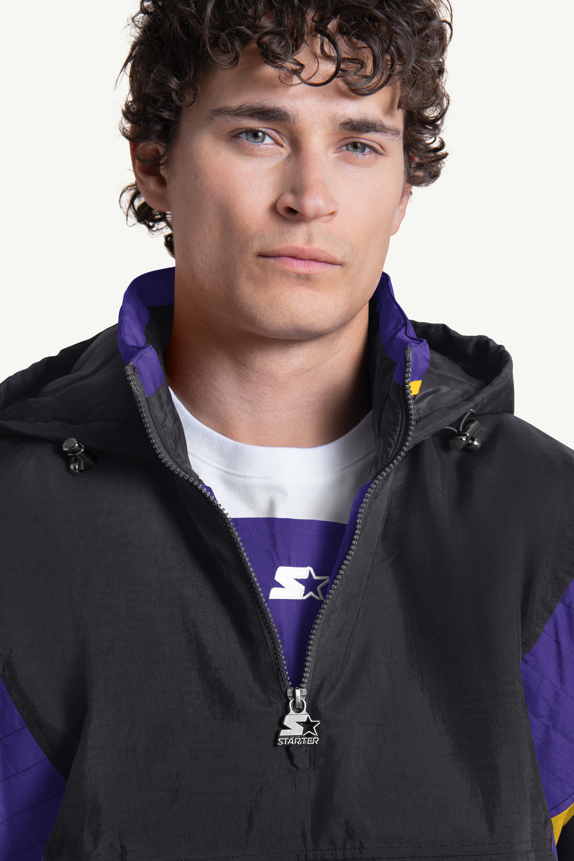 MENS LA LAKERS CRINKLE POPOVER View 4 | Los Angeles Lakers MENS LA LAKERS CRINKLE POPOVER View 4 | Los Angeles Lakers