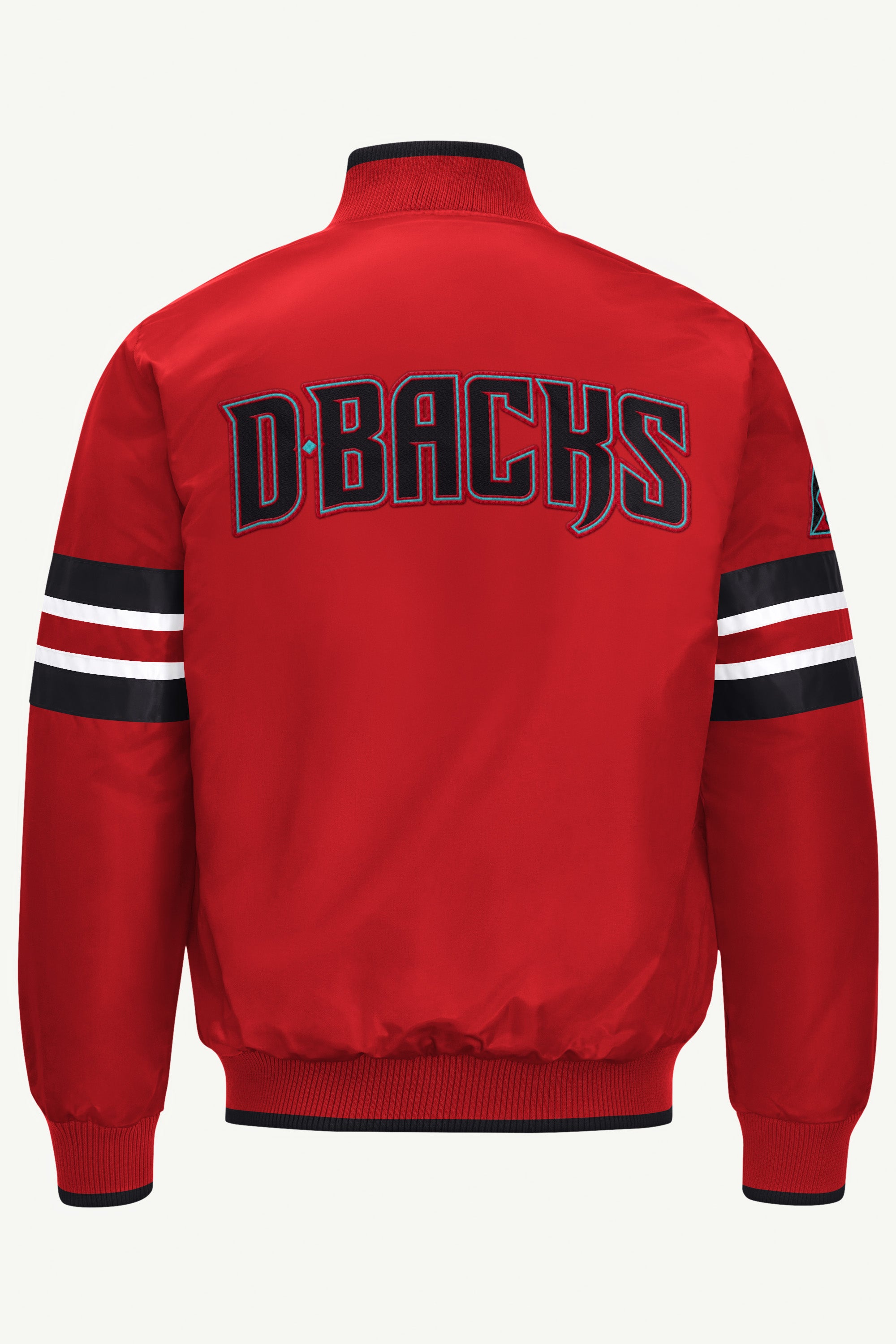 MENS ARIZONA DIAMONDBACKS SATIN VARSITY JACKET View 2 | Arizona Diamondbacks MENS ARIZONA DIAMONDBACKS SATIN VARSITY JACKET View 2 | Arizona Diamondbacks