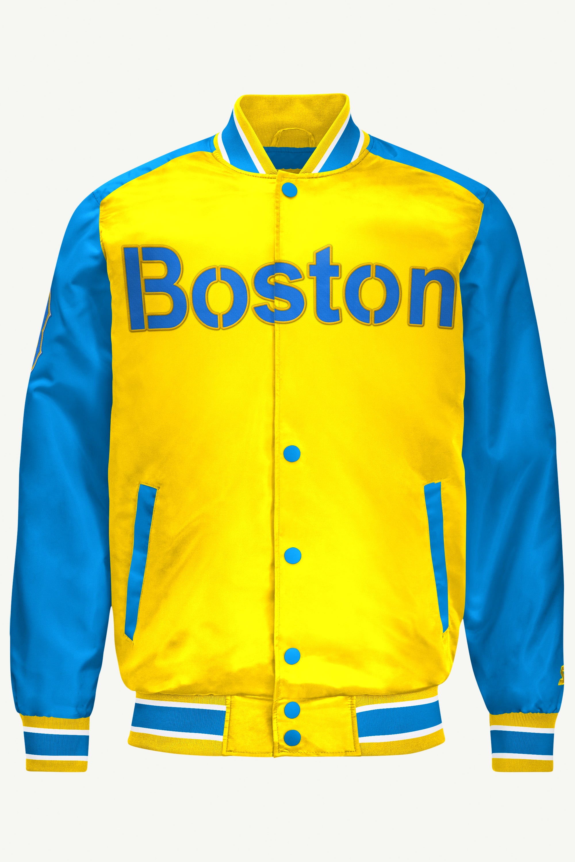 MENS BOSTON RED SOX SATIN VARSITY JACKET View 1 | Boston Red Sox MENS BOSTON RED SOX SATIN VARSITY JACKET View 1 | Boston Red Sox