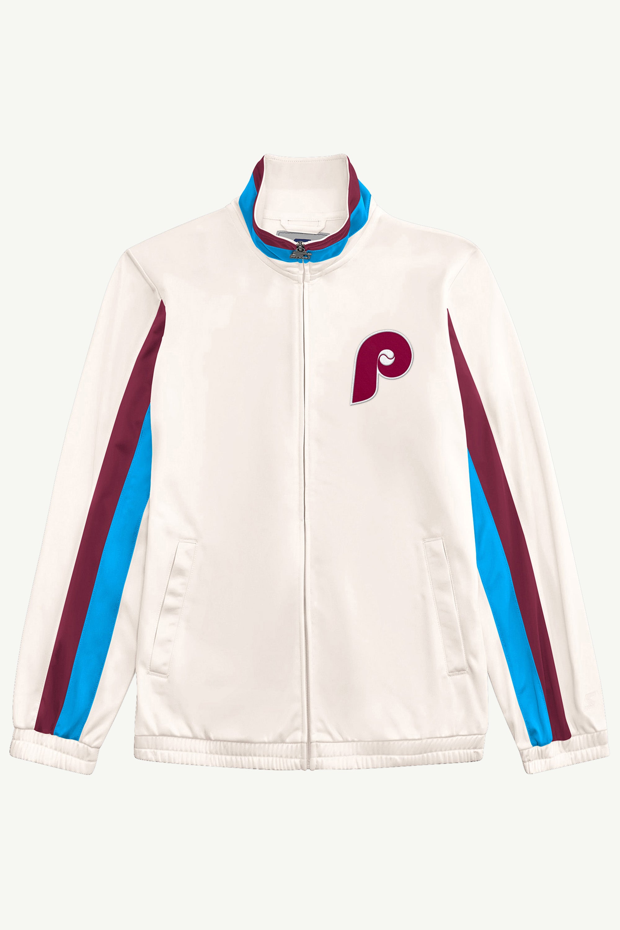 PHILADELPHIA PHILLIES REBOUND TRACK JACKET View 1 PHILADELPHIA PHILLIES REBOUND TRACK JACKET View 1