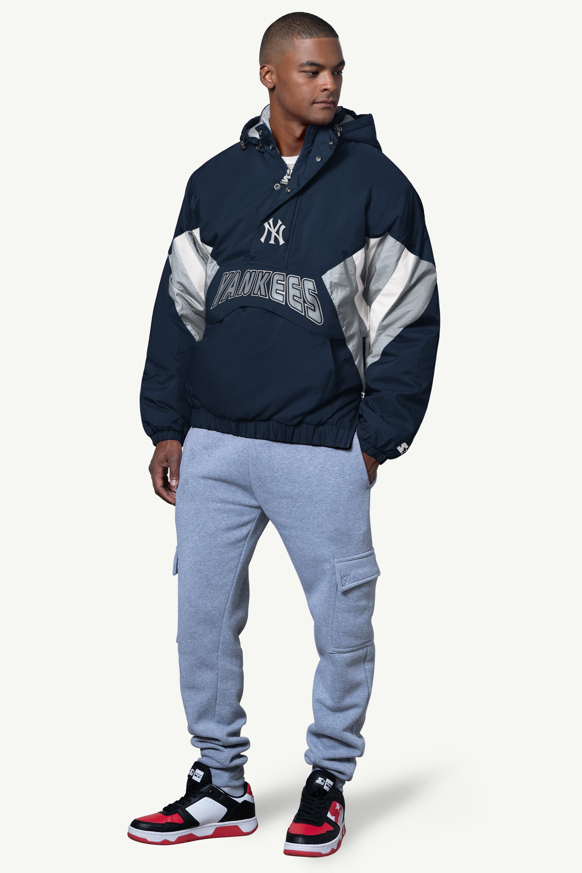 MENS NEW YORK YANKEES CLASSIC BREAKAWAY JACKET View 3 | MLB MENS NEW YORK YANKEES CLASSIC BREAKAWAY JACKET View 3 | MLB
