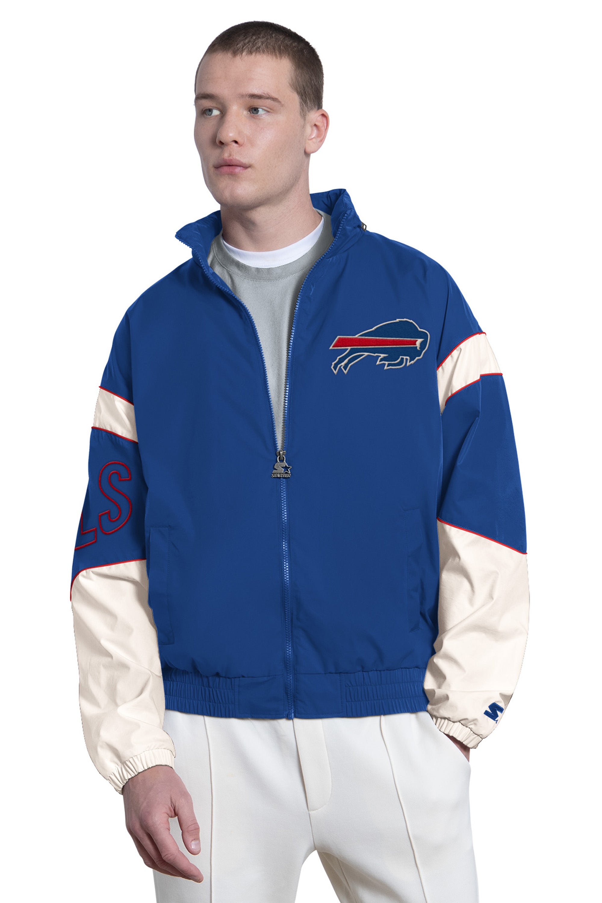 MENS BUFFALO BILLS THE GUST FULL ZIP JACKET View 1 MENS BUFFALO BILLS THE GUST FULL ZIP JACKET View 1