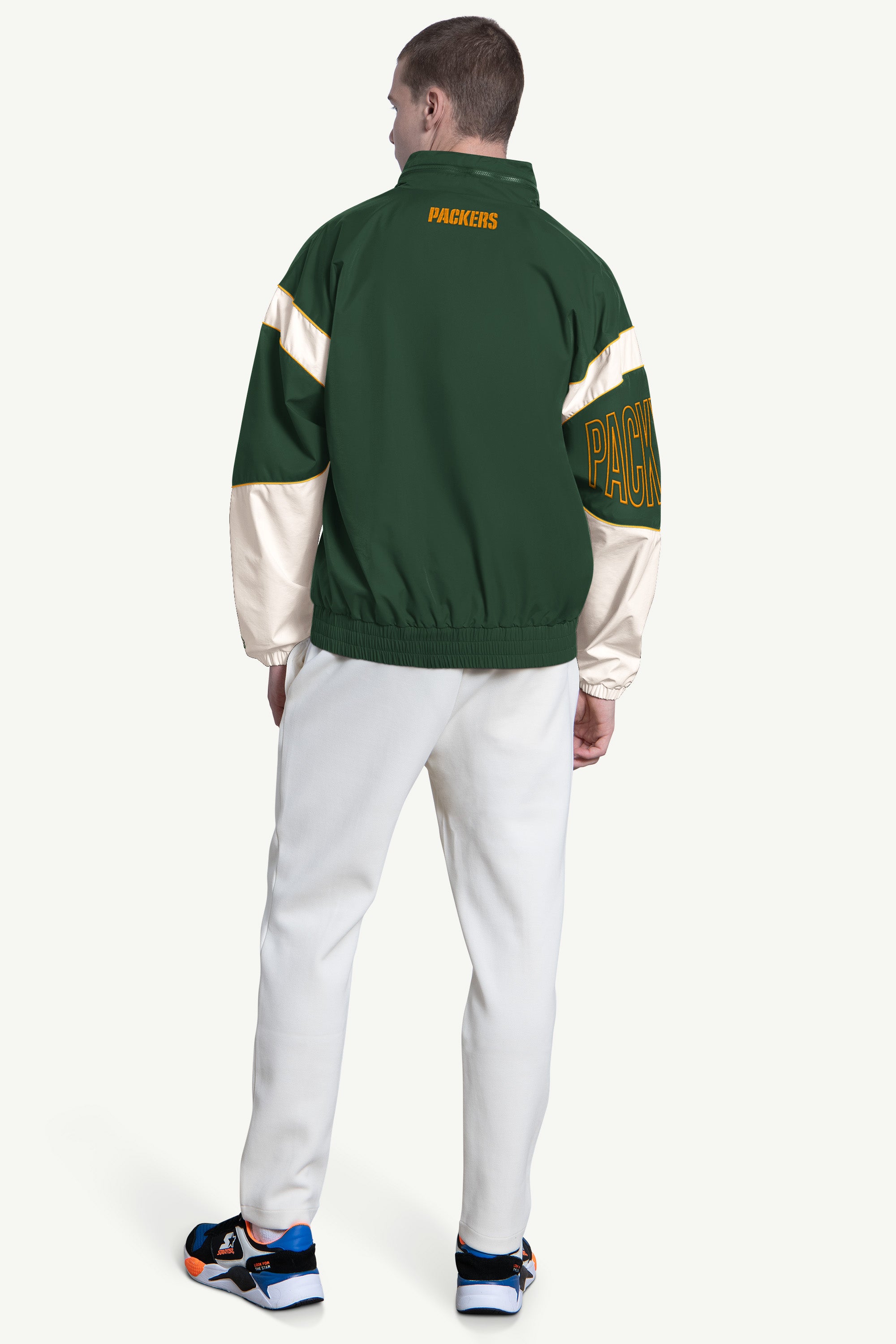 Mens Green Bay Packers The Gust Full Zip Jacket | NFL | Starter