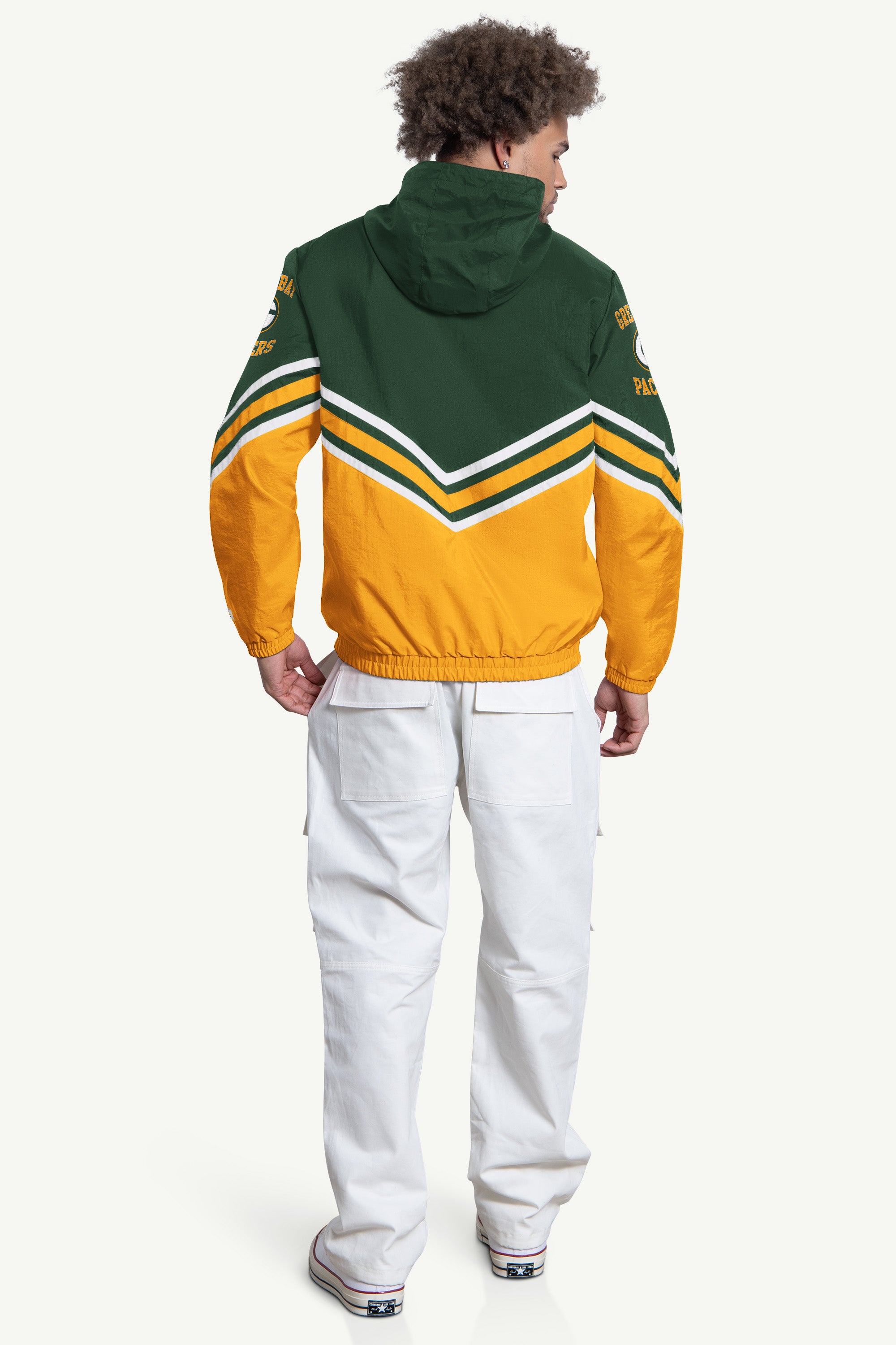 MENS GREENBAY PACKERS FAIR PLAY HALF ZIP HOODED PULLOVER View 2 | Green Bay Packers MENS GREENBAY PACKERS FAIR PLAY HALF ZIP HOODED PULLOVER View 2 | Green Bay Packers