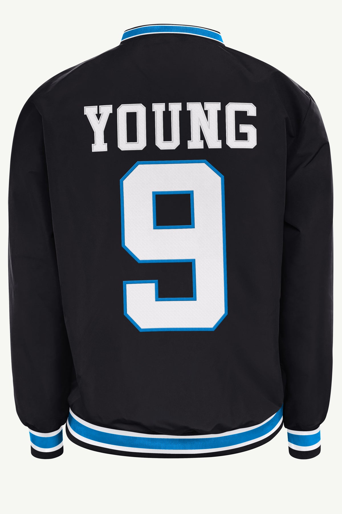 BRYCE YOUNG CAROLINA PANTHERS PLAYER PULLOVER JACKET View 3 BRYCE YOUNG CAROLINA PANTHERS PLAYER PULLOVER JACKET View 3