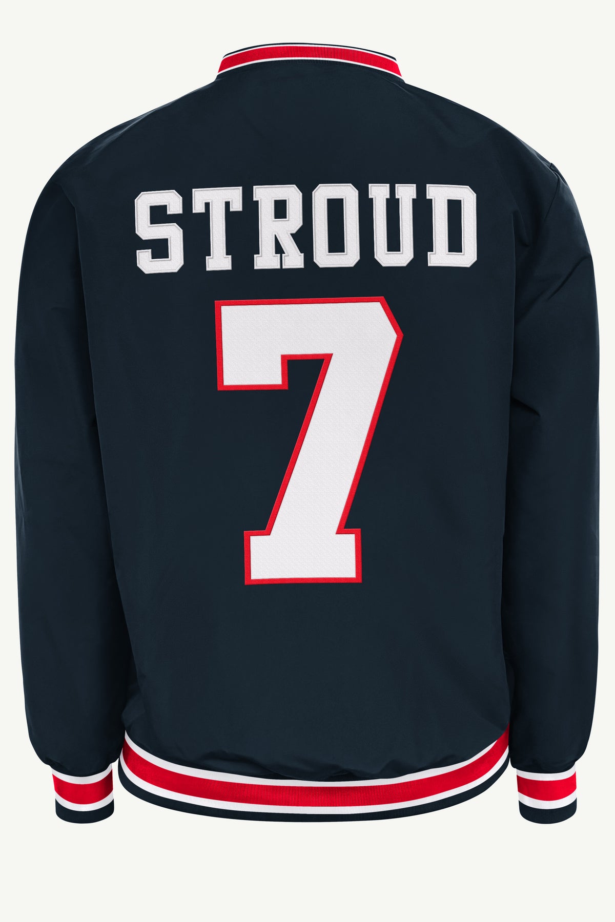 C.J. STROUD HOUSTON TEXANS PLAYER PULLOVER JACKET View 3 C.J. STROUD HOUSTON TEXANS PLAYER PULLOVER JACKET View 3