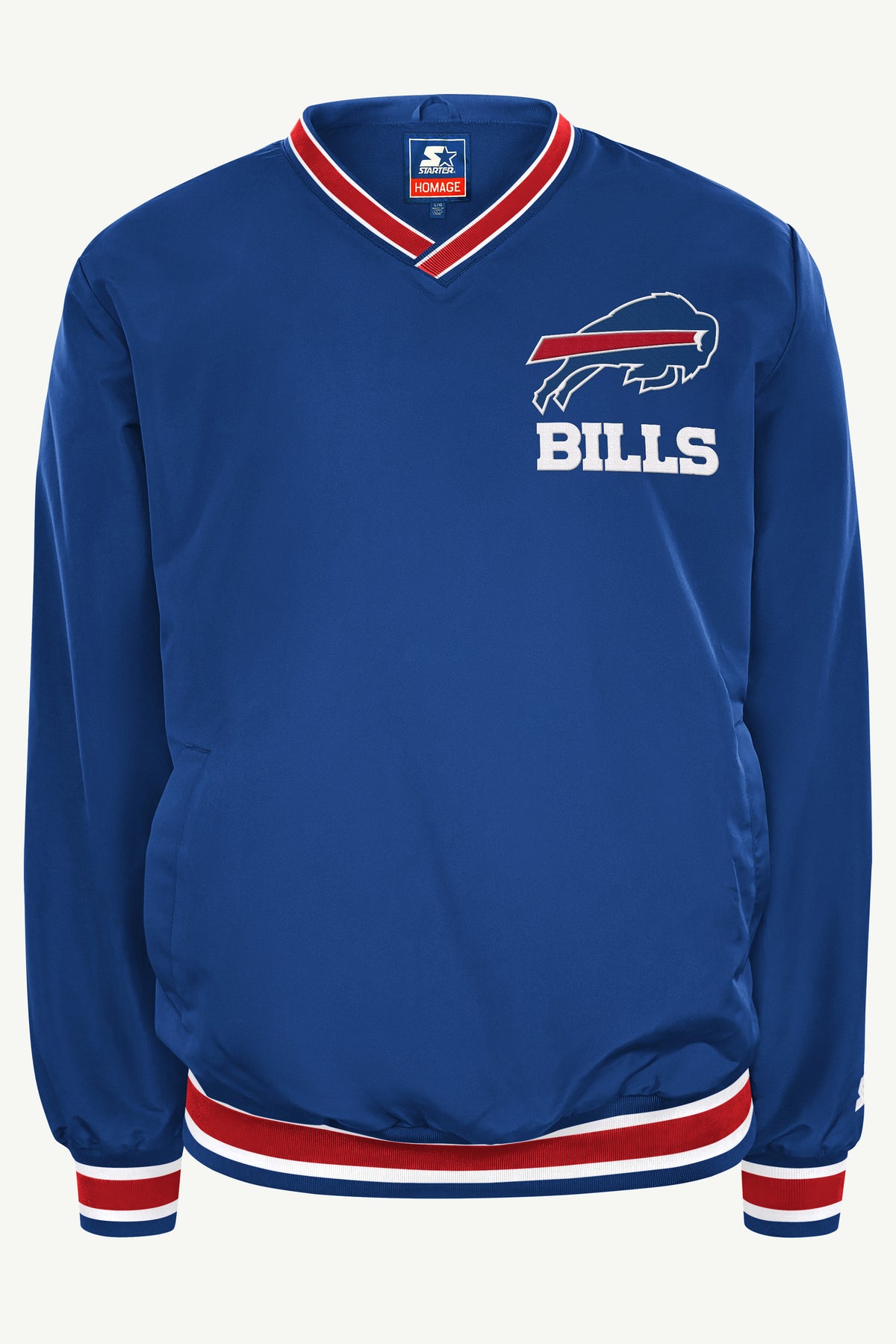JOSH ALLEN BUFFALO BILLS PLAYER PULLOVER JACKET View 2 JOSH ALLEN BUFFALO BILLS PLAYER PULLOVER JACKET View 2