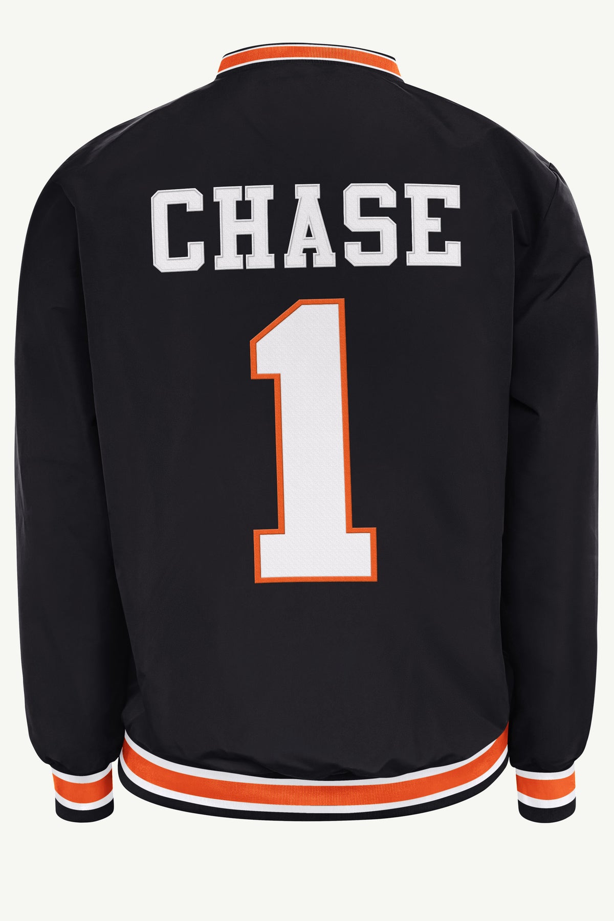 JA'MARR CHASE CINCINNATI BENGALS PLAYER PULLOVER JACKET View 3 JA'MARR CHASE CINCINNATI BENGALS PLAYER PULLOVER JACKET View 3