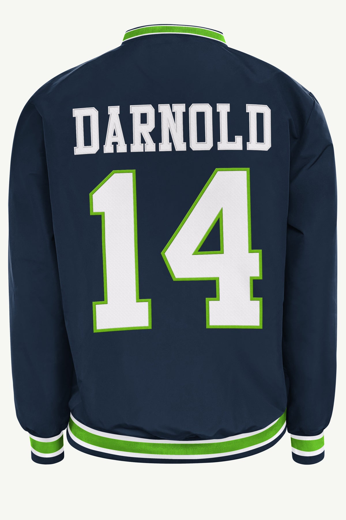 SAM DARNOLD SEATTLE SEAHAWKS PLAYER PULLOVER JACKET View 3 SAM DARNOLD SEATTLE SEAHAWKS PLAYER PULLOVER JACKET View 3