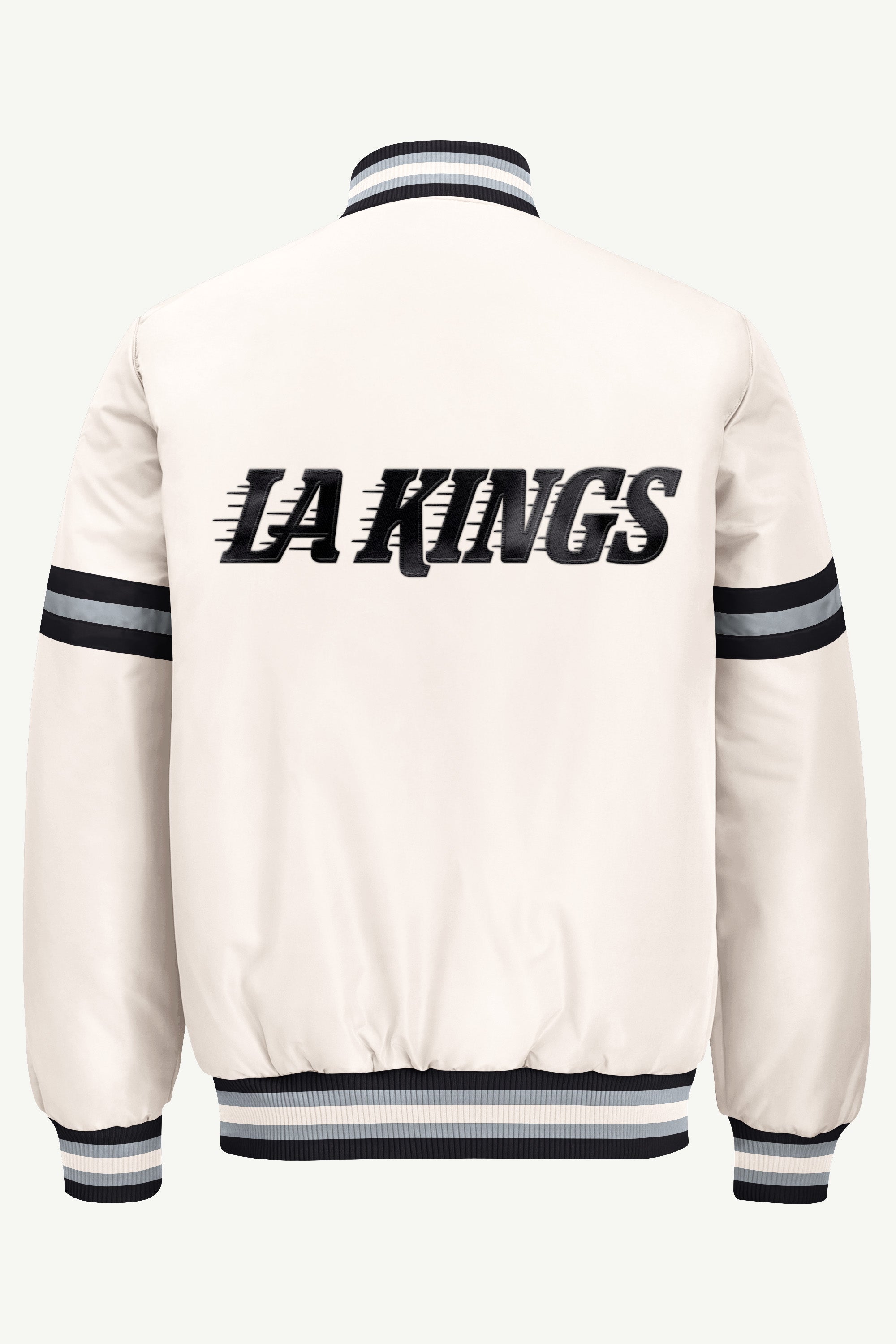 MENS LOS ANGELES KINGS COURTSIDE VARSITY JACKET View 3 MENS LOS ANGELES KINGS COURTSIDE VARSITY JACKET View 3