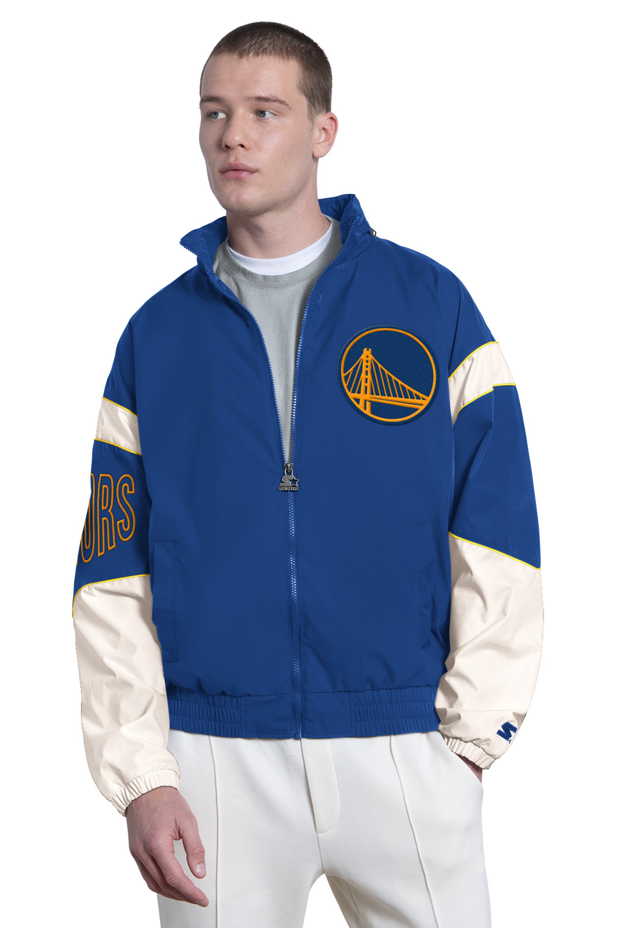 MENS GOLDEN STATE WARRIORS THE GUST FULL ZIP JACKET View 1 | Golden State Warriors MENS GOLDEN STATE WARRIORS THE GUST FULL ZIP JACKET View 1 | Golden State Warriors