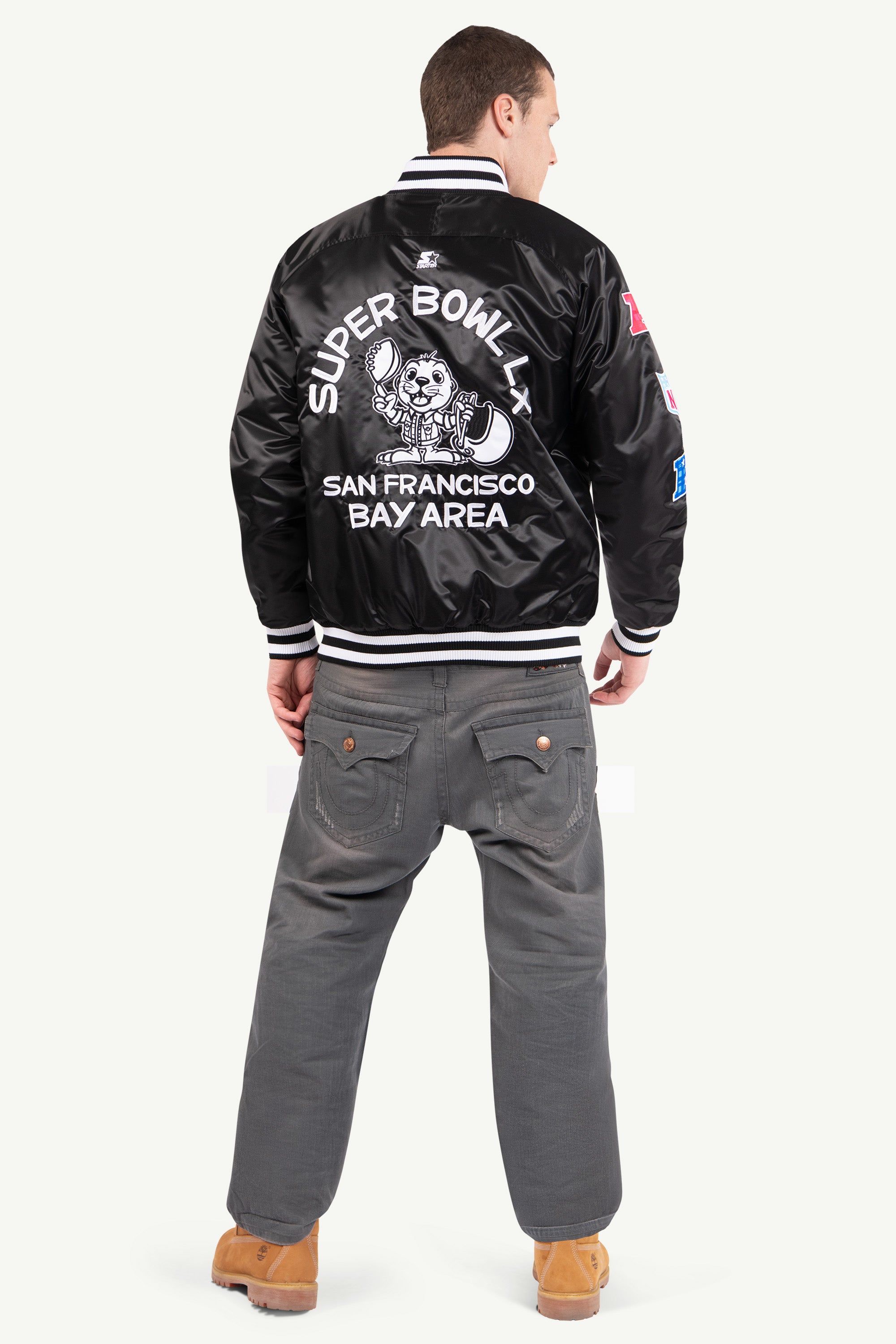 Mens Super Bowl Lx Varsity Jacket | NFL | Starter