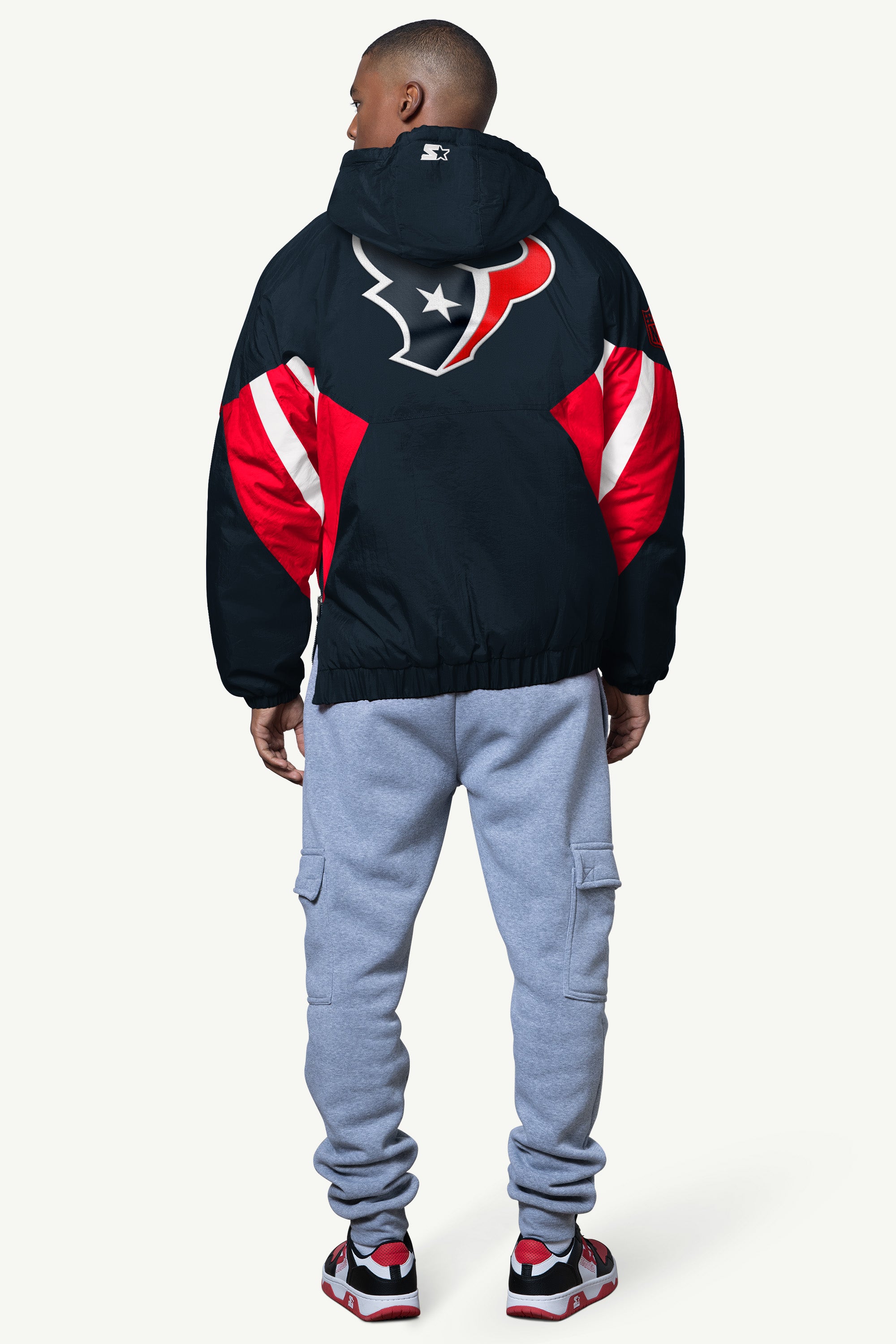 MENS HOUSTON TEXANS CLASSIC BREAKAWAY JACKET View 2 | NFL Playoffs MENS HOUSTON TEXANS CLASSIC BREAKAWAY JACKET View 2 | NFL Playoffs