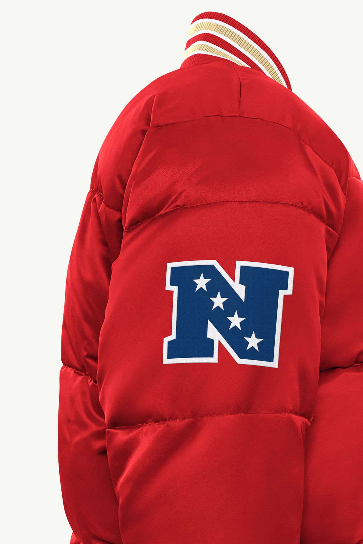MENS SAN FRANCISCO 49ERS BRONX BUBBLE PUFFER View 5 MENS SAN FRANCISCO 49ERS BRONX BUBBLE PUFFER View 5