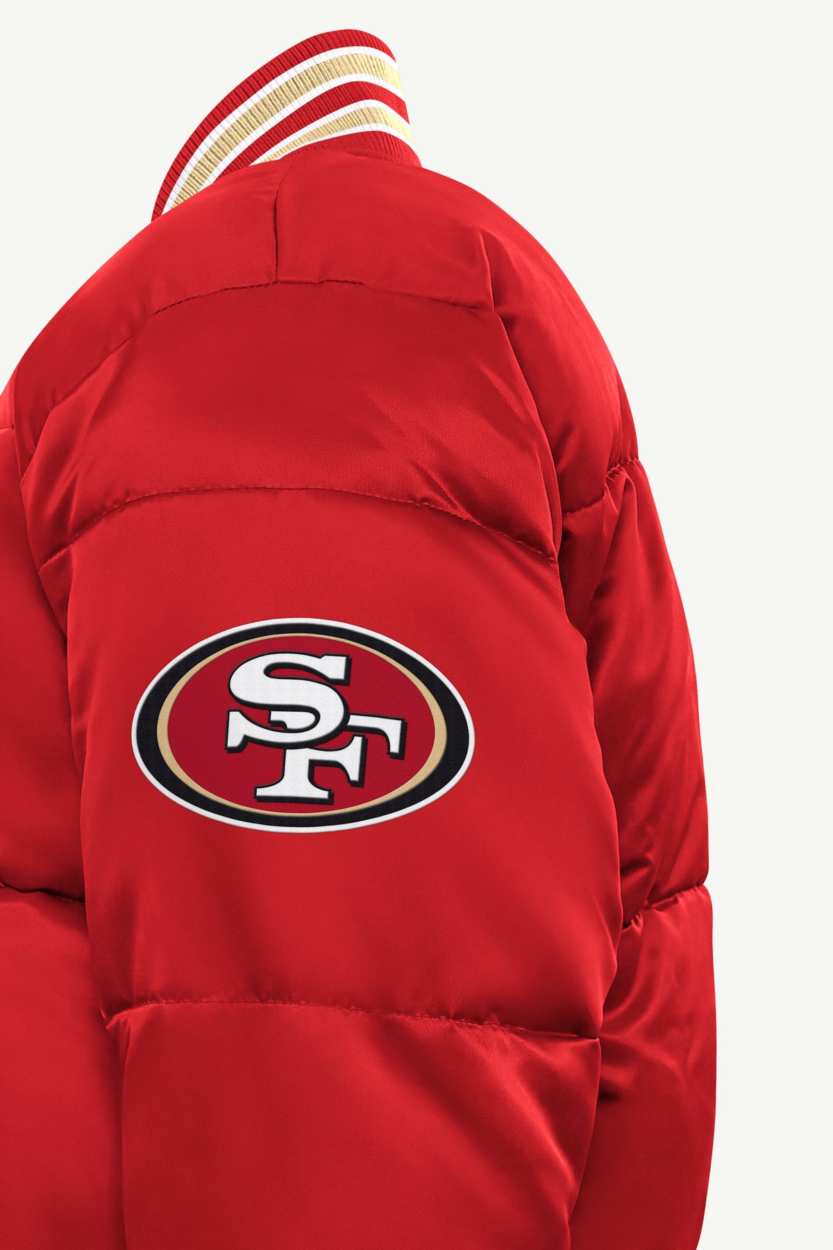 MENS SAN FRANCISCO 49ERS BRONX BUBBLE PUFFER View 4 MENS SAN FRANCISCO 49ERS BRONX BUBBLE PUFFER View 4