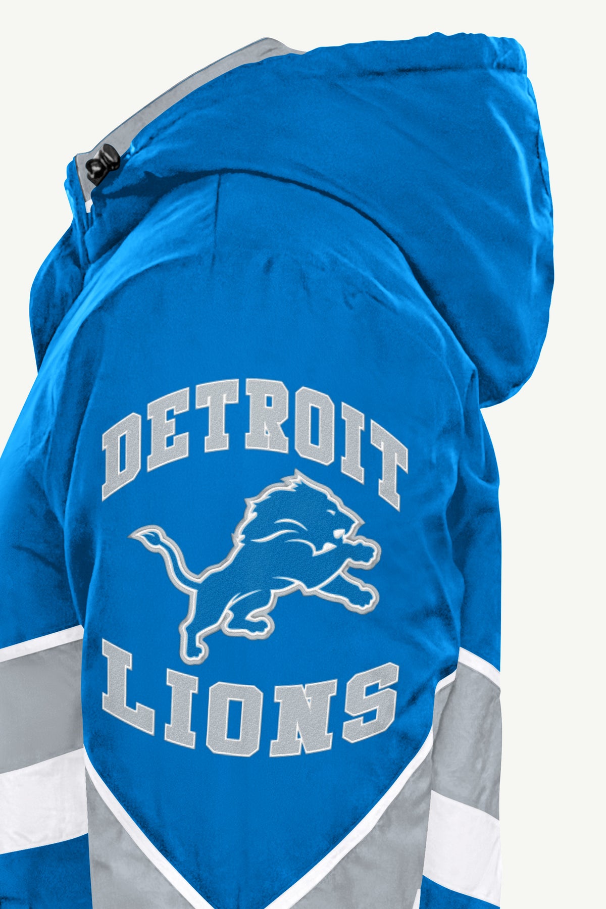 MENS DETROIT LIONS CHEVRON FULL ZIP JACKET View 5 MENS DETROIT LIONS CHEVRON FULL ZIP JACKET View 5