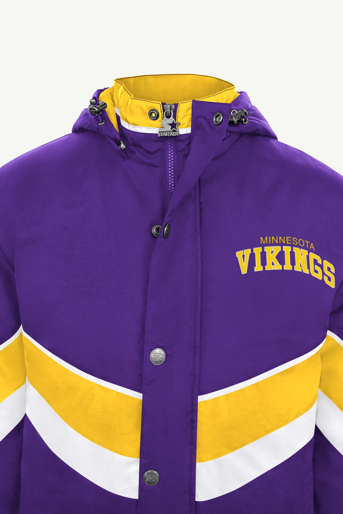 MENS MINNESOTA VIKINGS CHEVRON FULL ZIP JACKET View 4 | Minnesota Vikings MENS MINNESOTA VIKINGS CHEVRON FULL ZIP JACKET View 4 | Minnesota Vikings