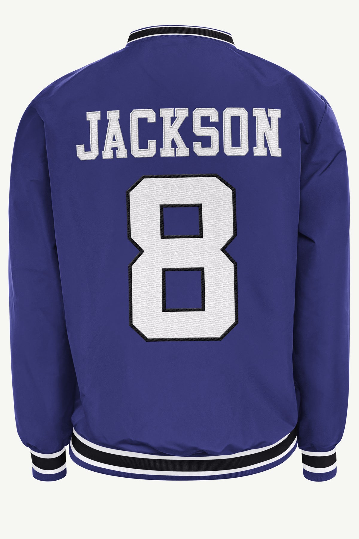LAMAR JACKSON BALTIMORE RAVENS PLAYER PULLOVER JACKET View 3 | NFL Players LAMAR JACKSON BALTIMORE RAVENS PLAYER PULLOVER JACKET View 3 | NFL Players
