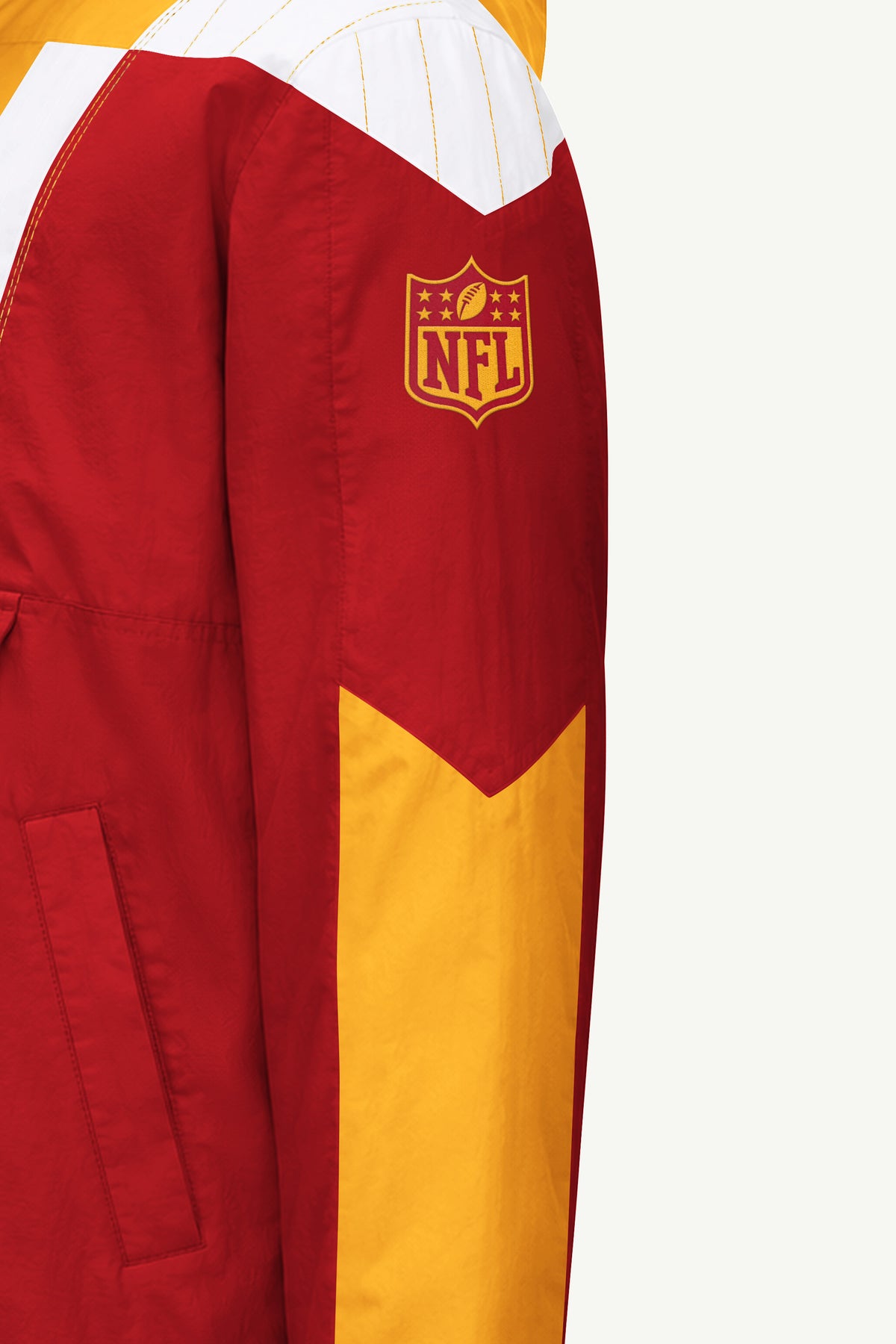 MENS KANSAS CITY CHIEFS CLASSIC BREAKAWAY JACKET View 5 MENS KANSAS CITY CHIEFS CLASSIC BREAKAWAY JACKET View 5