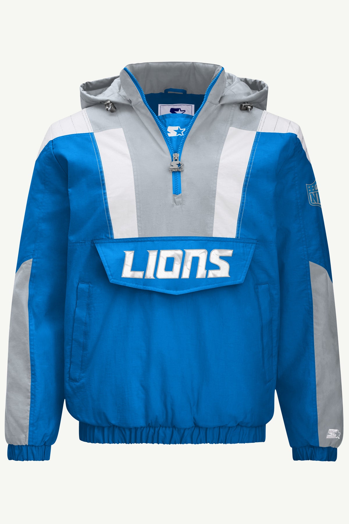 MENS DETROIT LIONS CLASSIC BREAKAWAY JACKET View 2 MENS DETROIT LIONS CLASSIC BREAKAWAY JACKET View 2