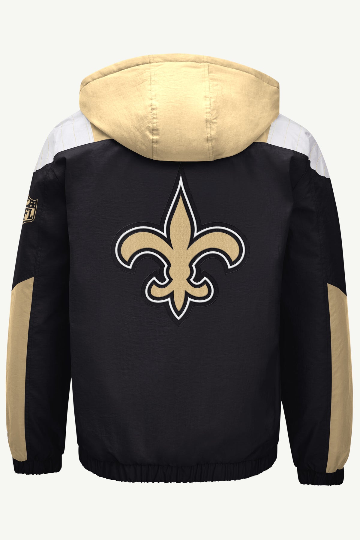 MENS NEW ORLEANS SAINTS CLASSIC BREAKAWAY JACKET View 3 MENS NEW ORLEANS SAINTS CLASSIC BREAKAWAY JACKET View 3