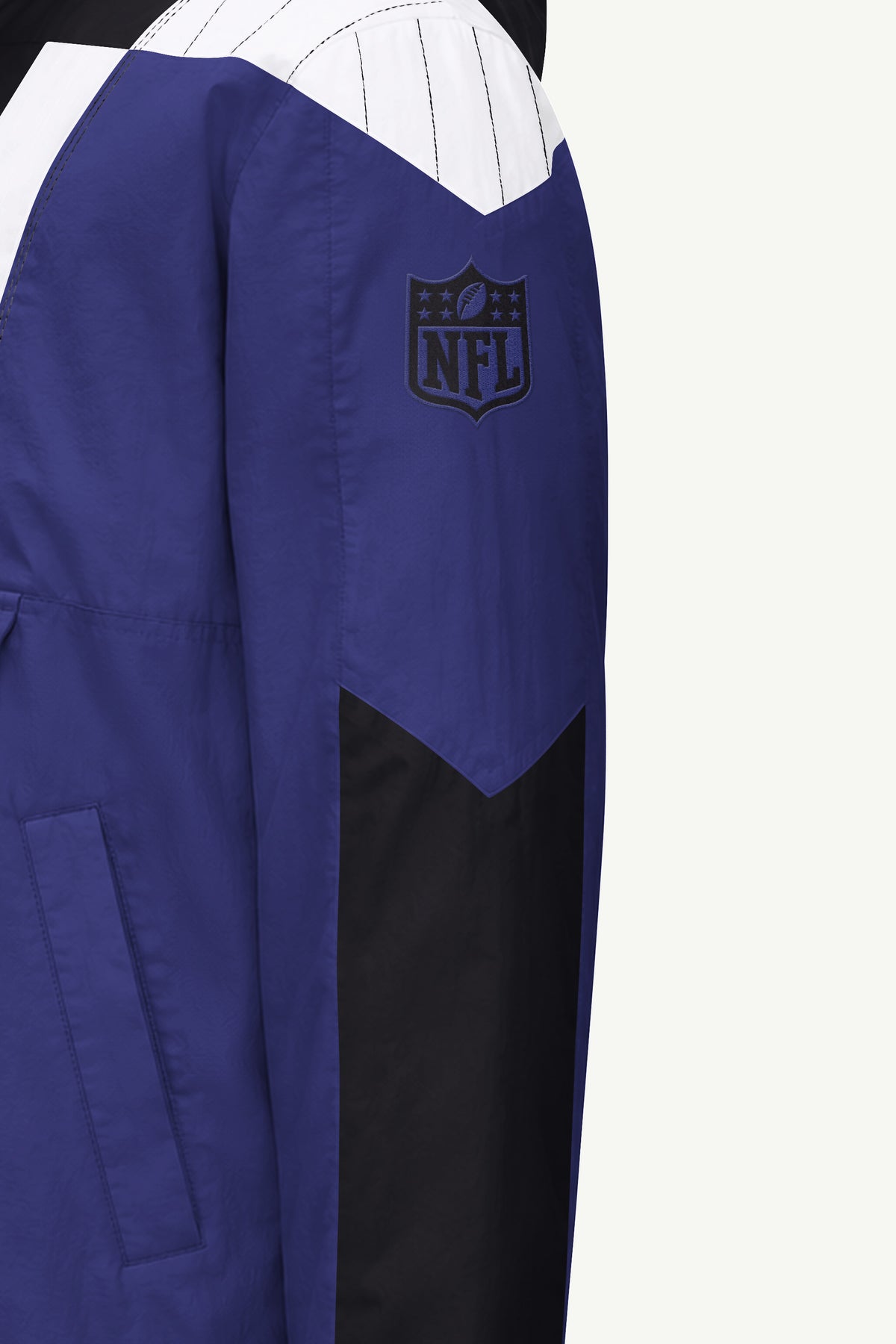 MENS BALTIMORE RAVENS CLASSIC BREAKAWAY JACKET View 5 MENS BALTIMORE RAVENS CLASSIC BREAKAWAY JACKET View 5