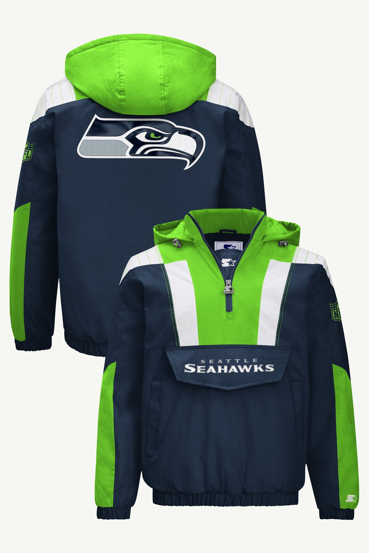 MENS SEATTLE SEAHAWKS CLASSIC BREAKAWAY JACKET View 1 | Women's New Arrivals MENS SEATTLE SEAHAWKS CLASSIC BREAKAWAY JACKET View 1 | Women's New Arrivals