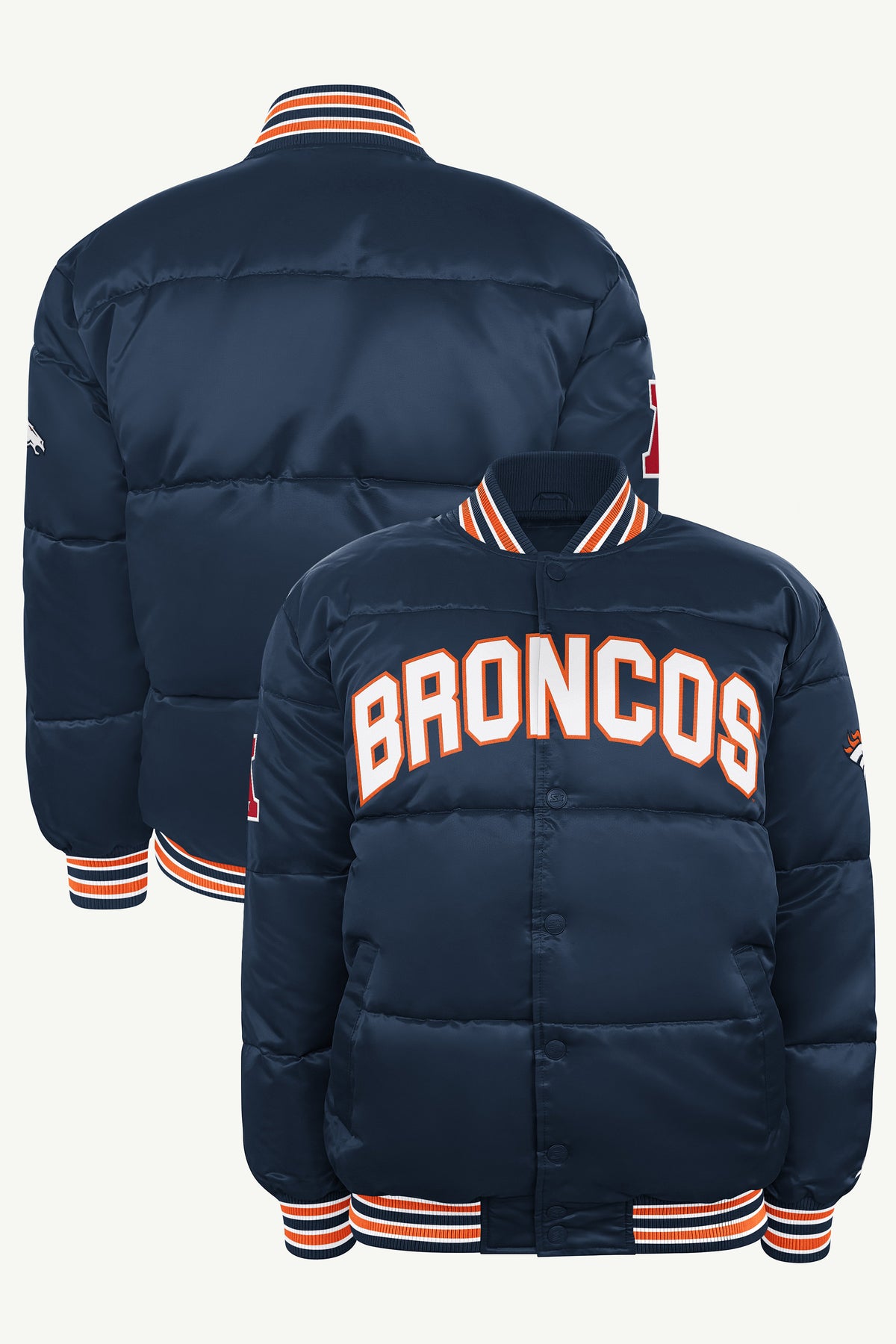 MENS DENVER BRONCOS BRONX BUBBLE PUFFER View 1 | Women's New Arrivals MENS DENVER BRONCOS BRONX BUBBLE PUFFER View 1 | Women's New Arrivals