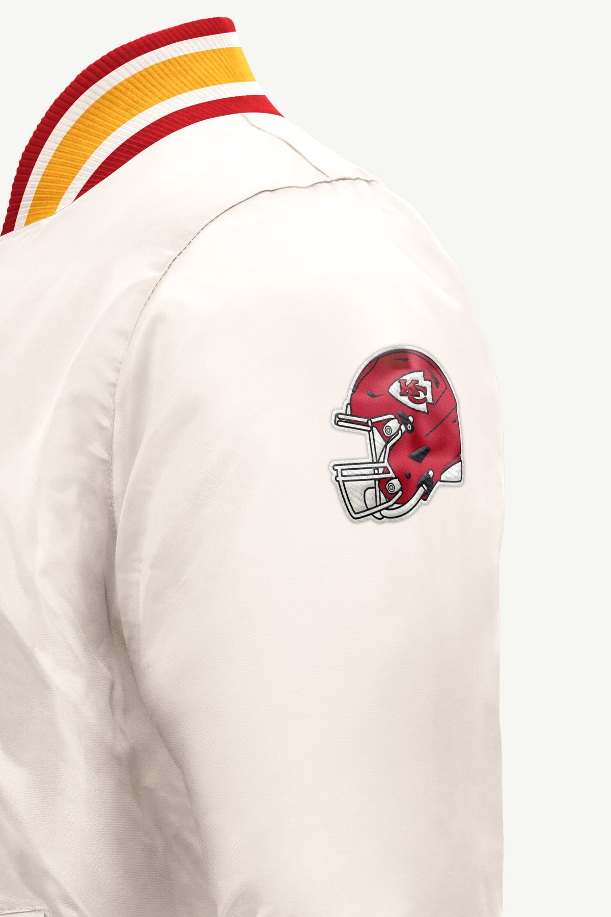 MENS KANSAS CITY CHIEFS GAME DAY SATIN VARSITY JACKET View 4 | STARTER JACKETS MENS KANSAS CITY CHIEFS GAME DAY SATIN VARSITY JACKET View 4 | STARTER JACKETS