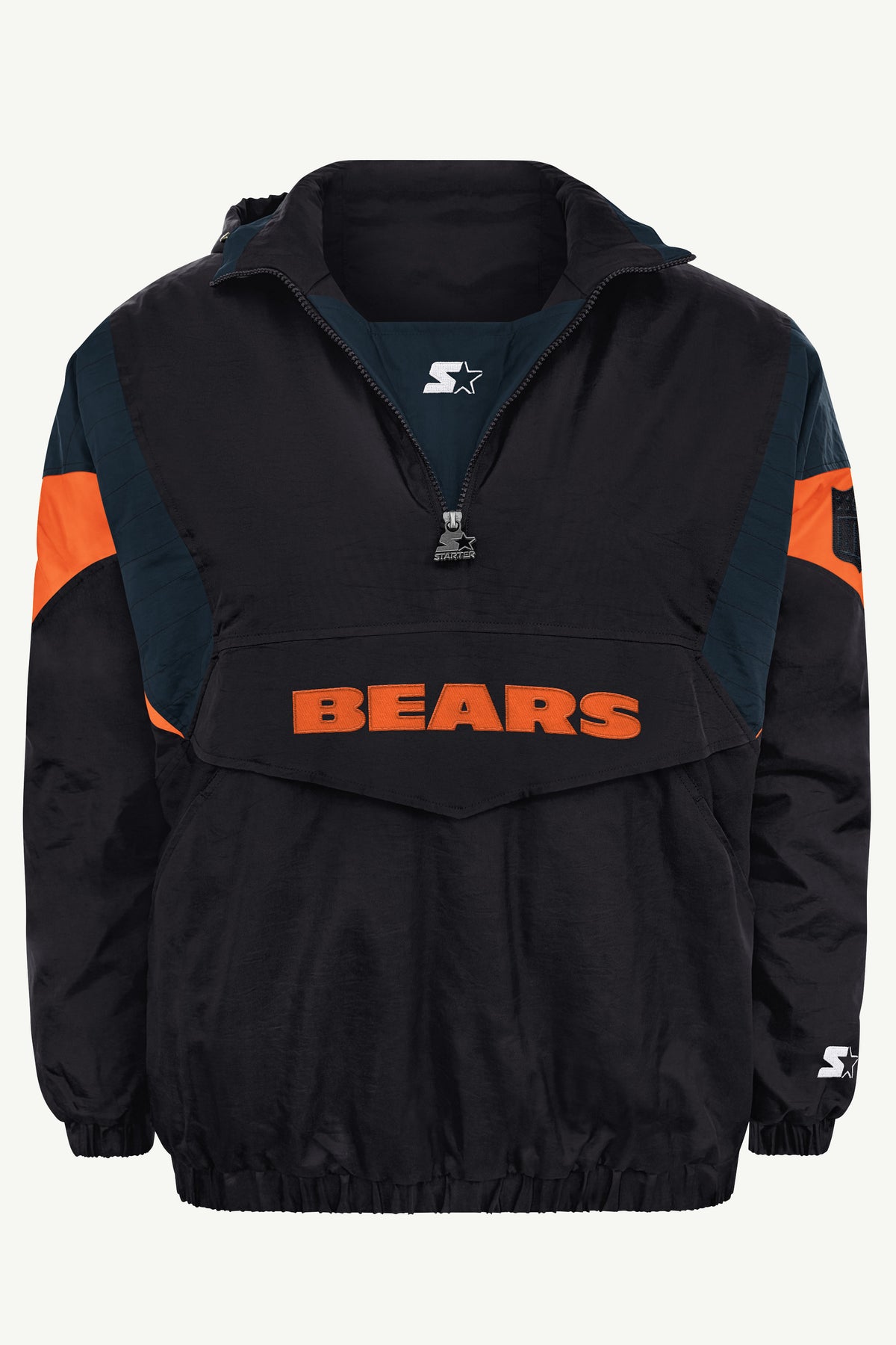 MENS CHICAGO BEARS BLACK BREAKAWAY JACKET View 2 MENS CHICAGO BEARS BLACK BREAKAWAY JACKET View 2
