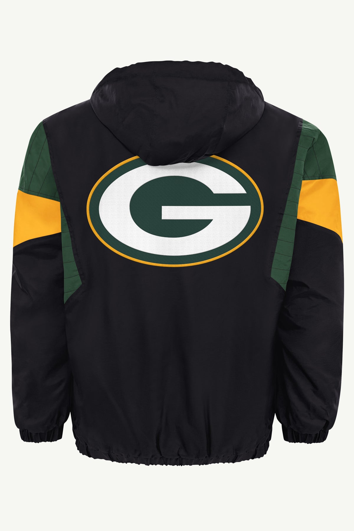MENS GREEN BAY PACKERS BLACK BREAKAWAY JACKET View 3 MENS GREEN BAY PACKERS BLACK BREAKAWAY JACKET View 3