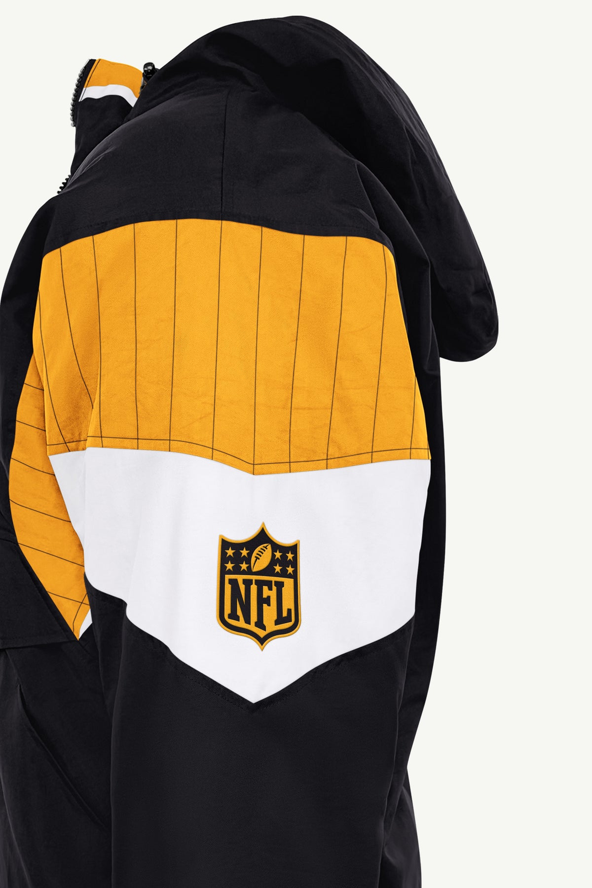 MENS PITTSBURGH STEELERS BLACK BREAKAWAY JACKET View 5 | Pittsburgh Steelers MENS PITTSBURGH STEELERS BLACK BREAKAWAY JACKET View 5 | Pittsburgh Steelers