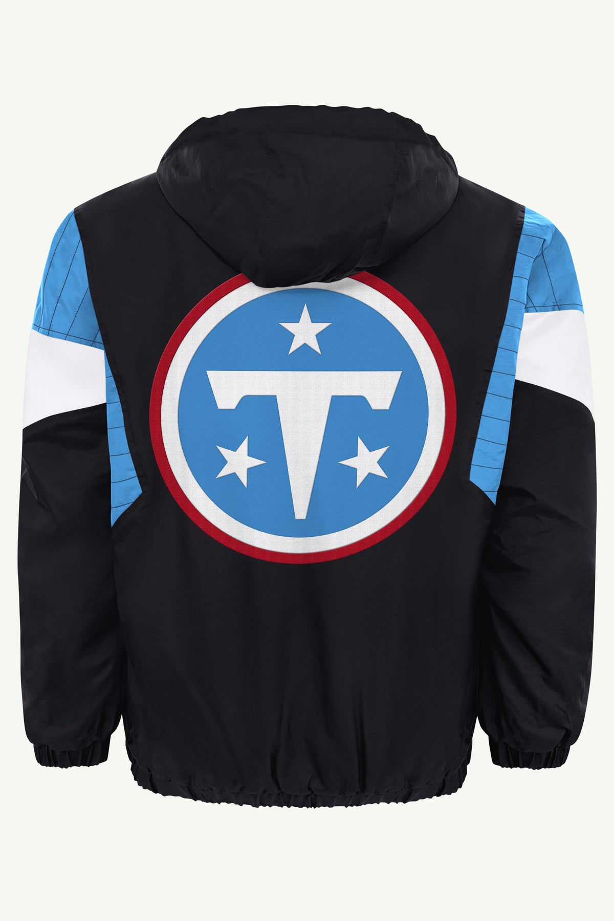 MENS TENNESSEE TITANS BLACK BREAKAWAY JACKET View 3 MENS TENNESSEE TITANS BLACK BREAKAWAY JACKET View 3