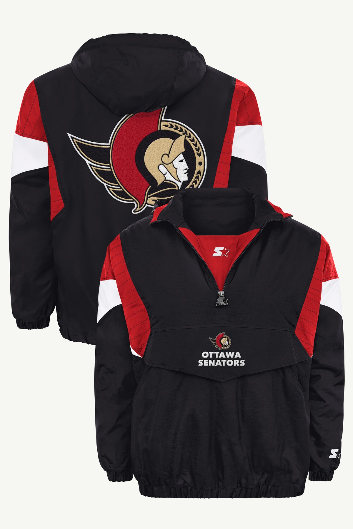 MENS OTTAWA SENATORS BREAKAWAY JACKET View 1 MENS OTTAWA SENATORS BREAKAWAY JACKET View 1