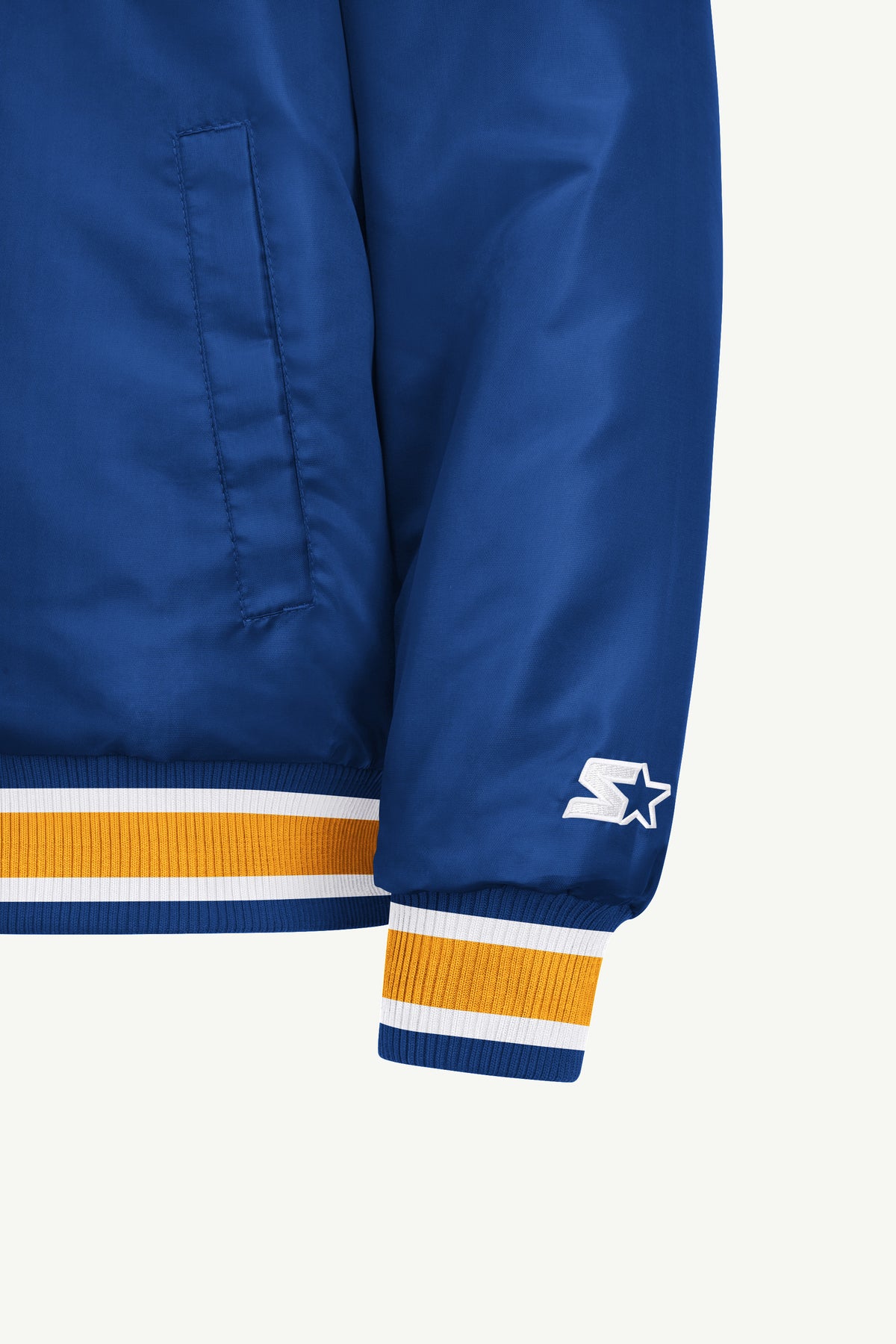 MENS BUFFALO SABRES GAME DAY SATIN VARSITY JACKET View 5 MENS BUFFALO SABRES GAME DAY SATIN VARSITY JACKET View 5