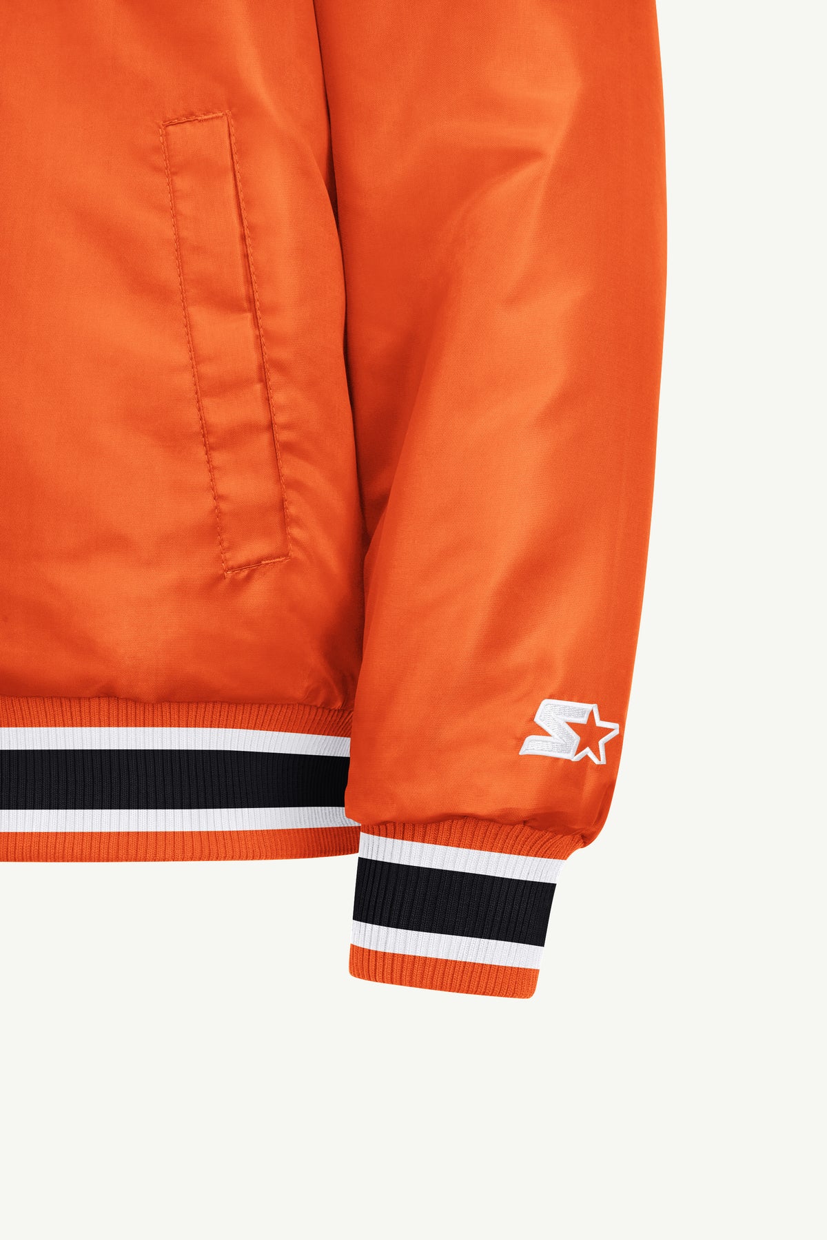 MENS PHILADELPHIA FLYERS GAME DAY SATIN VARSITY JACKET View 5 MENS PHILADELPHIA FLYERS GAME DAY SATIN VARSITY JACKET View 5