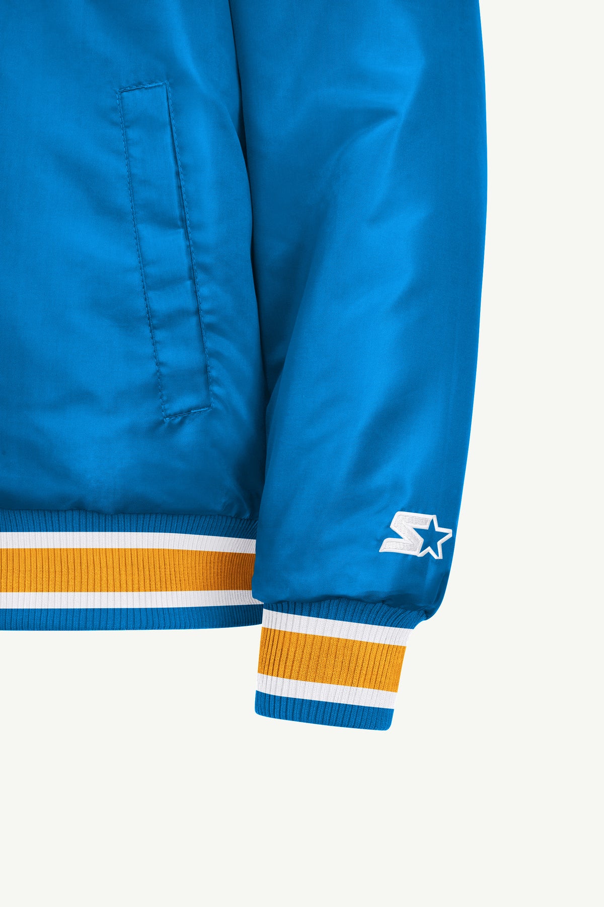 MENS ST. LOUIS BLUES GAME DAY SATIN VARSITY JACKET View 5 MENS ST. LOUIS BLUES GAME DAY SATIN VARSITY JACKET View 5