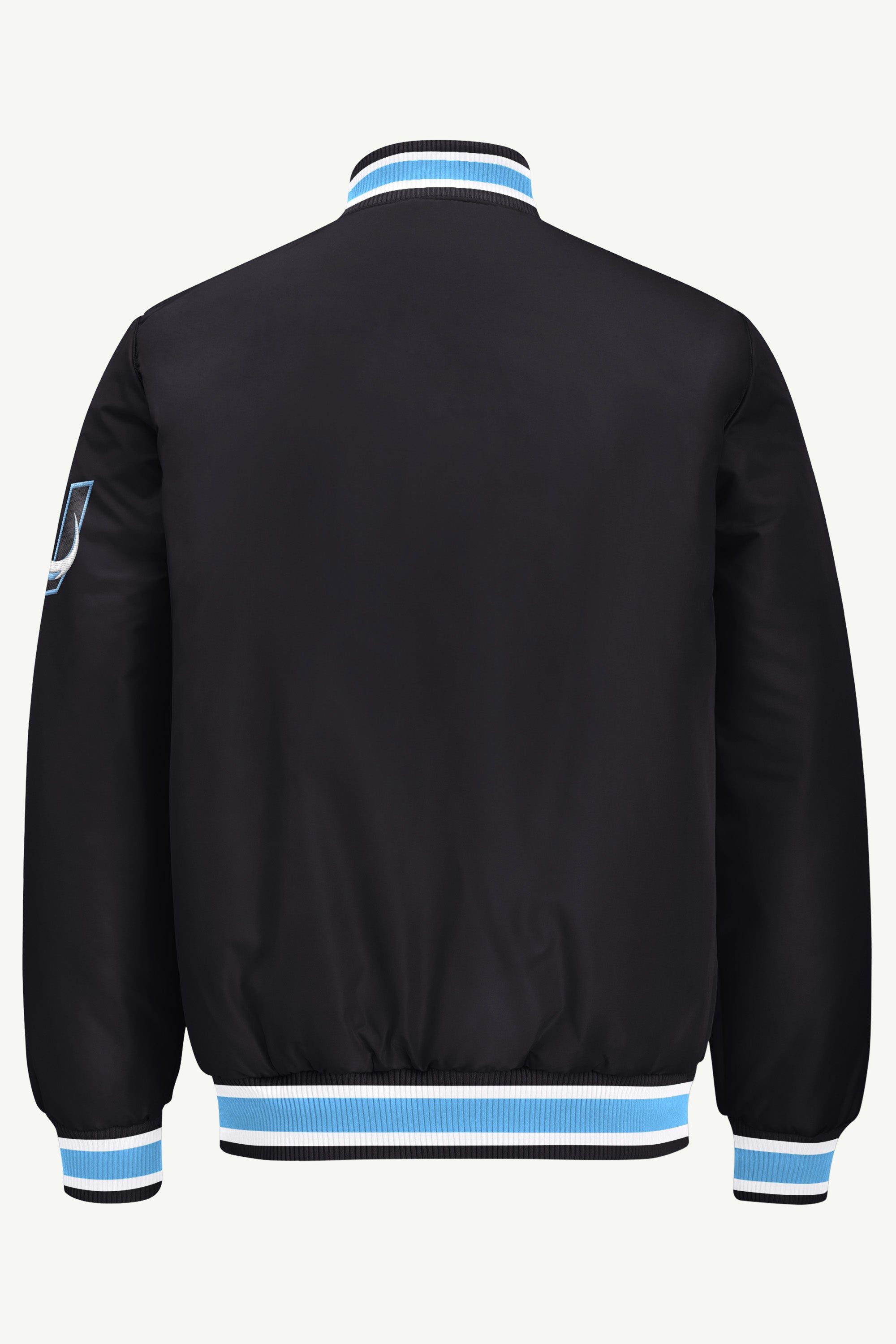 MENS UTAH HOCKEY CLUB GAME DAY SATIN VARSITY JACKET View 3 MENS UTAH HOCKEY CLUB GAME DAY SATIN VARSITY JACKET View 3