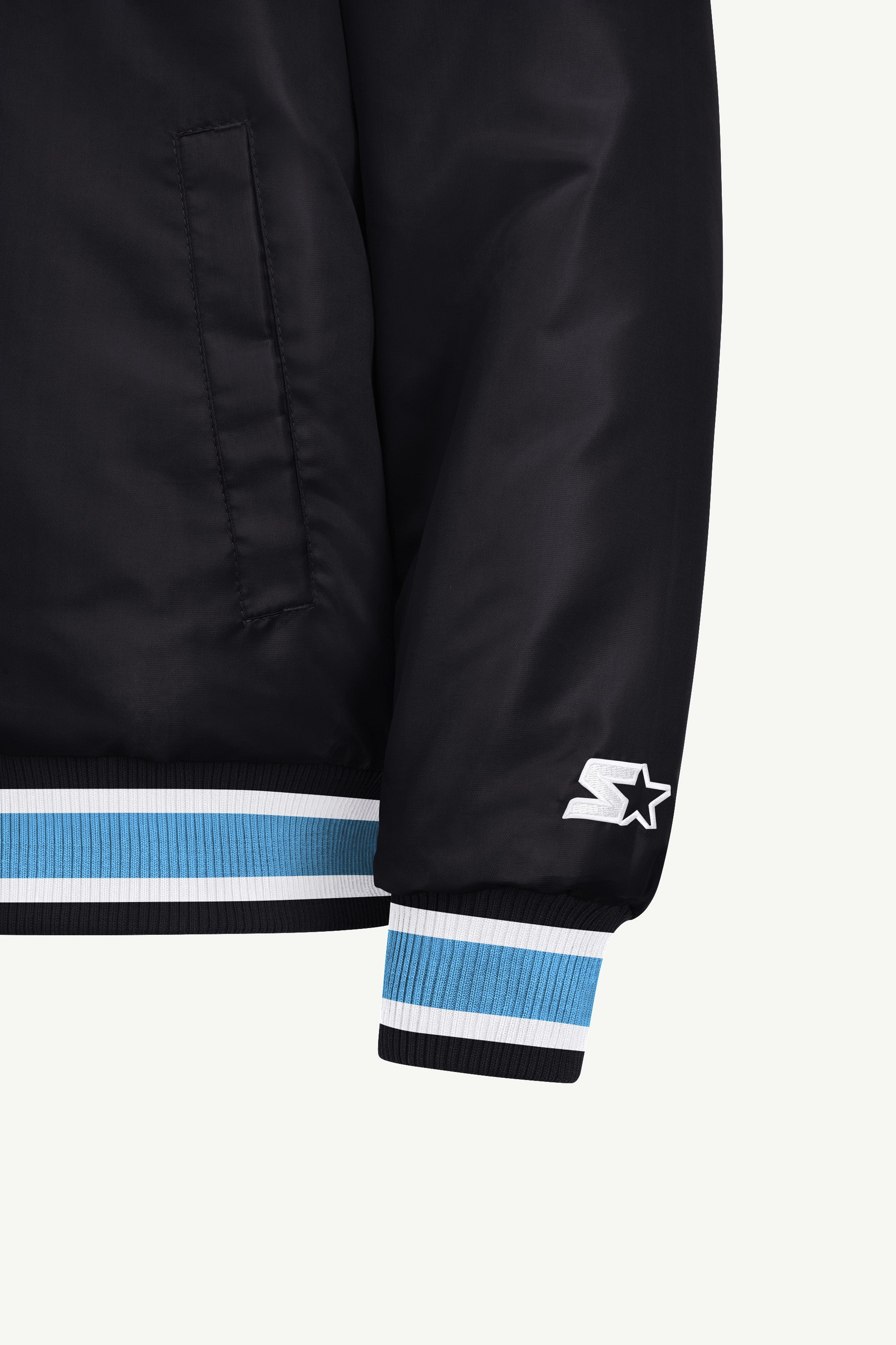 MENS UTAH HOCKEY CLUB GAME DAY SATIN VARSITY JACKET View 5 MENS UTAH HOCKEY CLUB GAME DAY SATIN VARSITY JACKET View 5